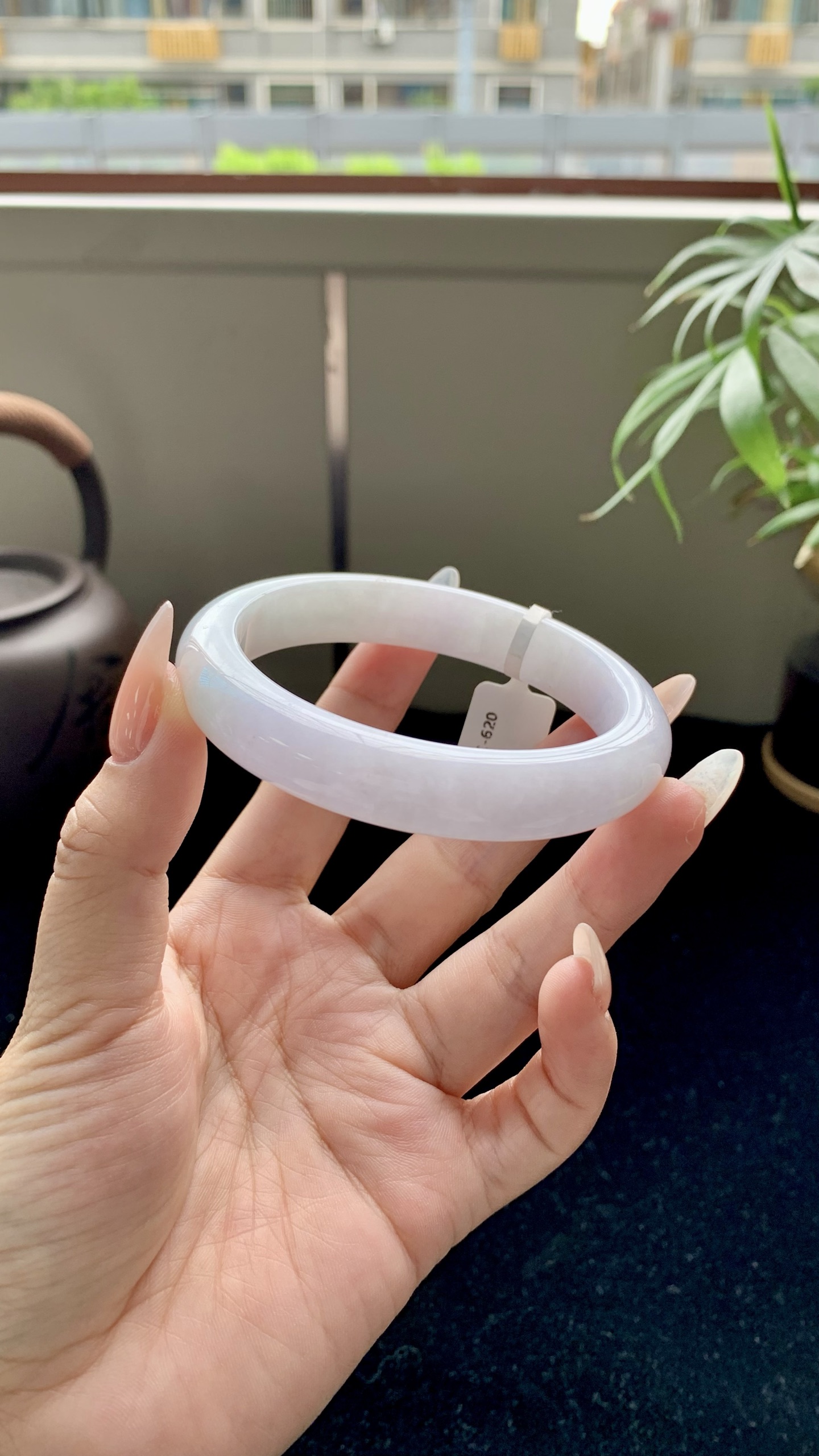 淡紫底正圈成品 HYC-620 尺寸：59-12-9