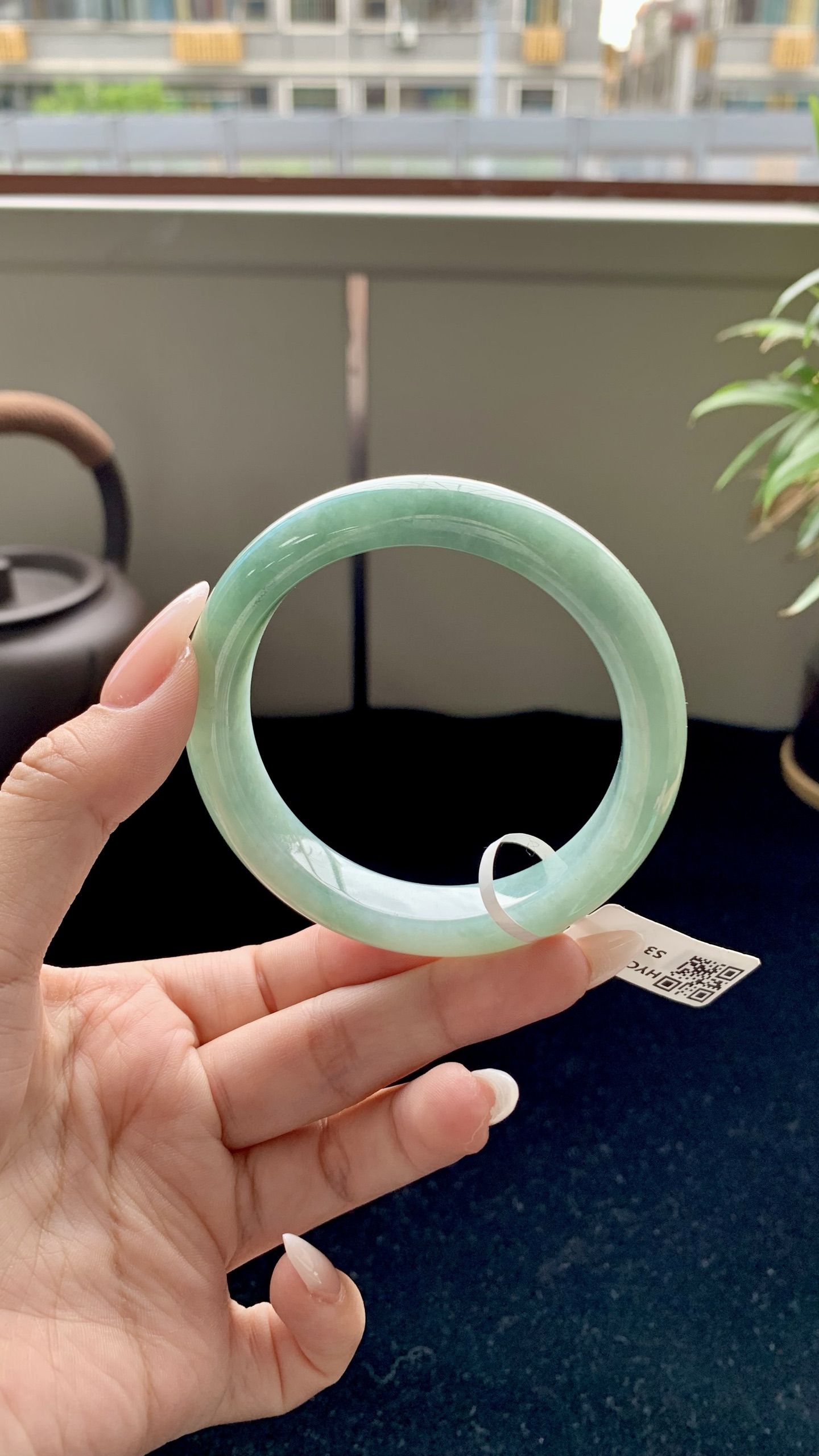 湖水绿正圈成品 HYC-82 尺寸：56-12-9