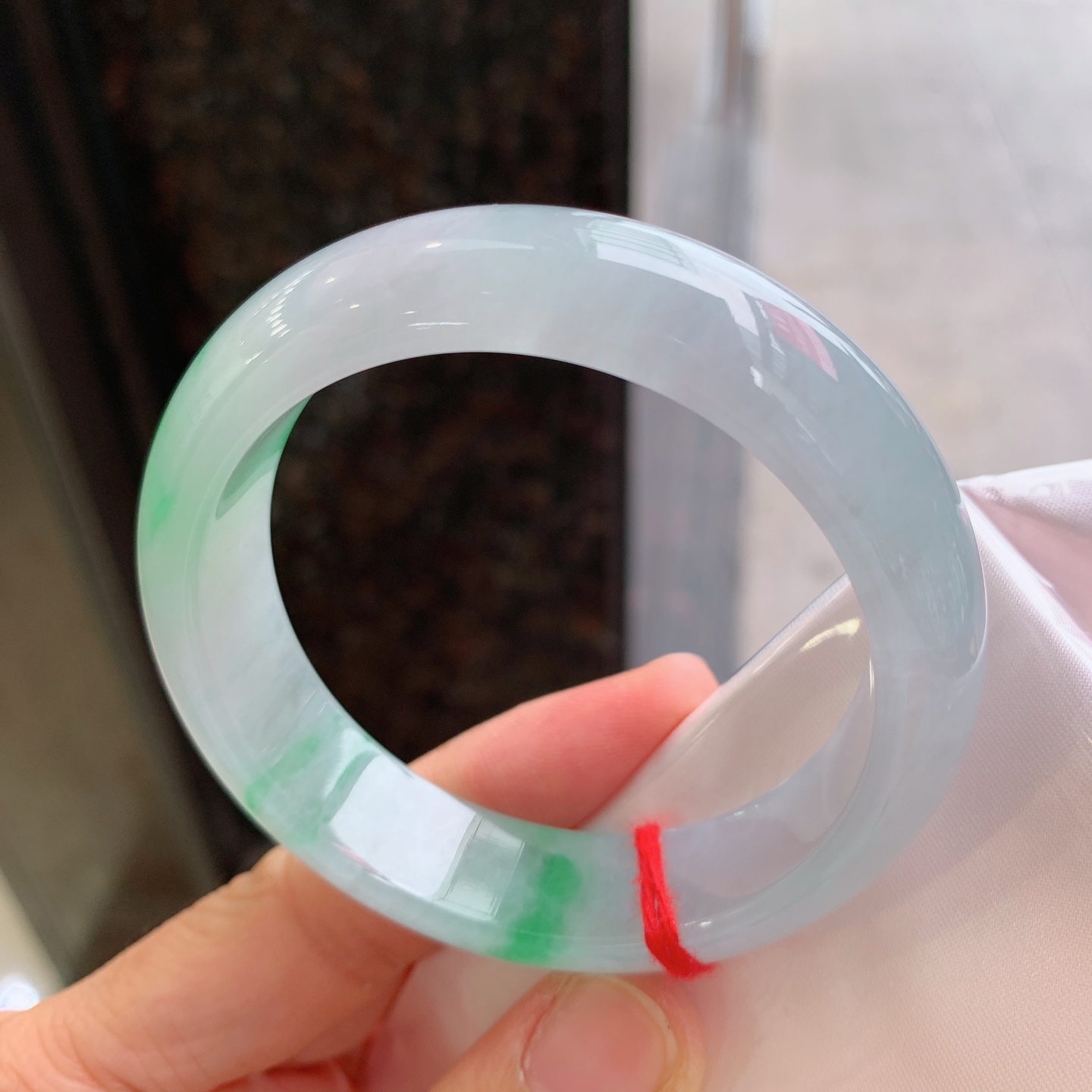 正圈冰飘绿 微棉 版型好