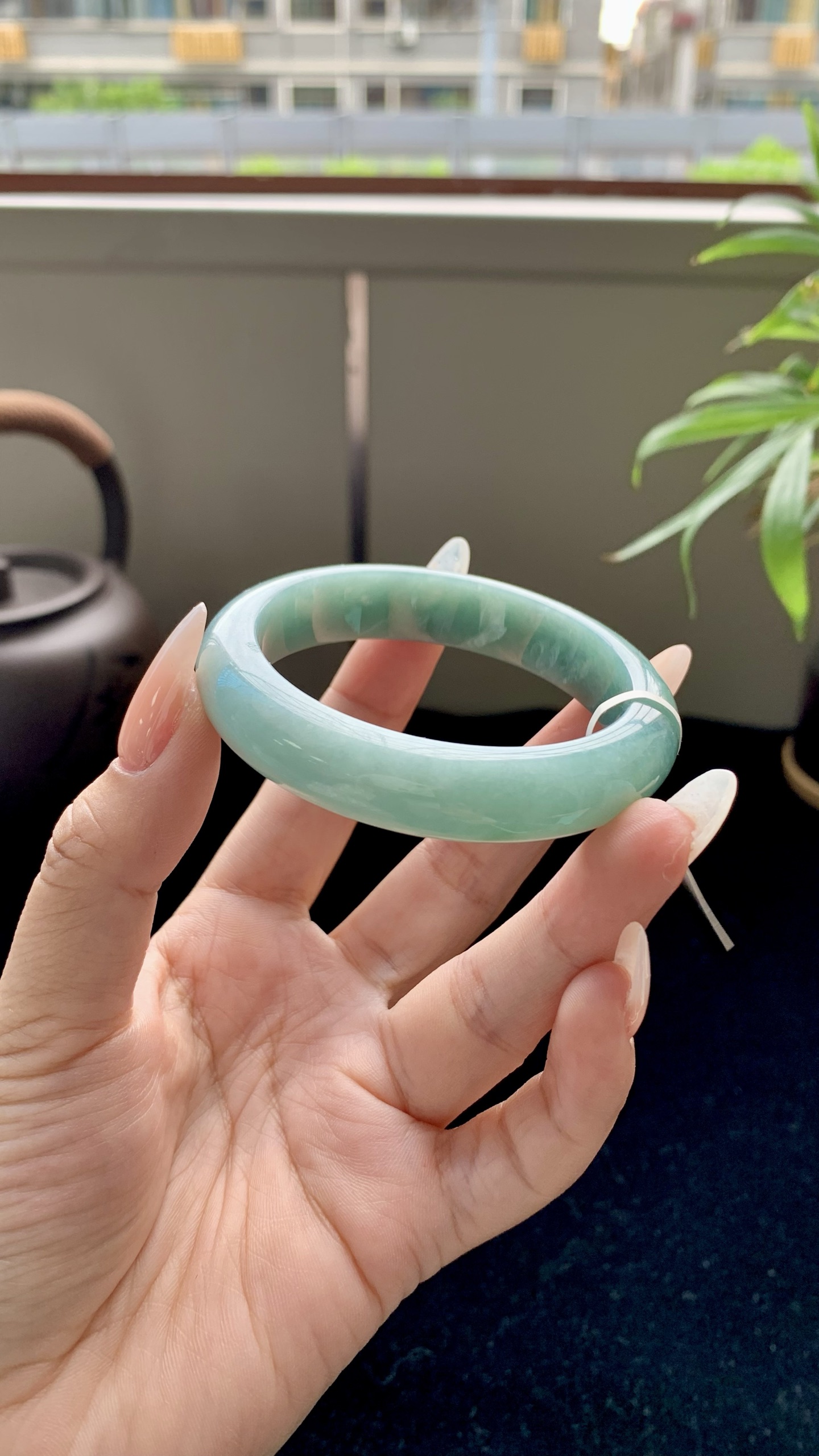 蓝底正圈成品 HY-9182 尺寸：52-12-8