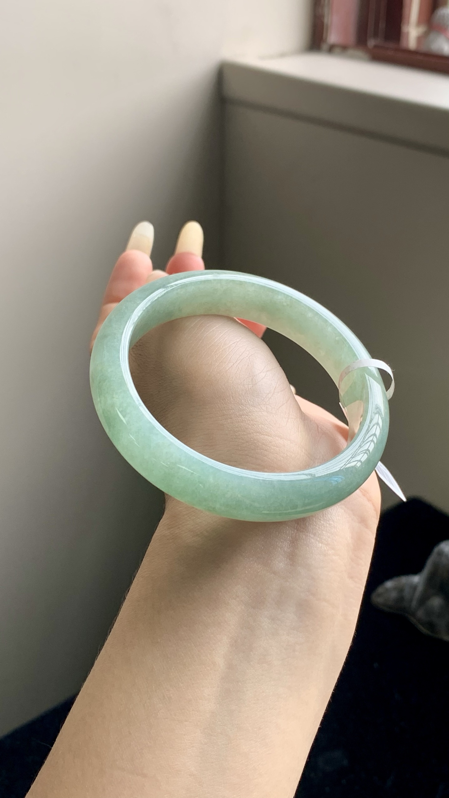 湖水绿正圈成品 HYY-6160 尺寸：57-12.5-7.5