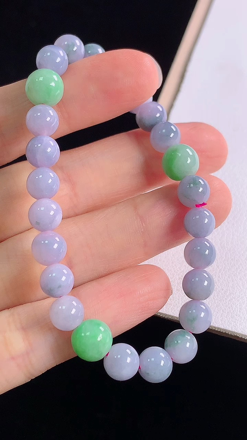 ️春彩手链，尺寸:8.0-8.0/6.6-6.6mm 29