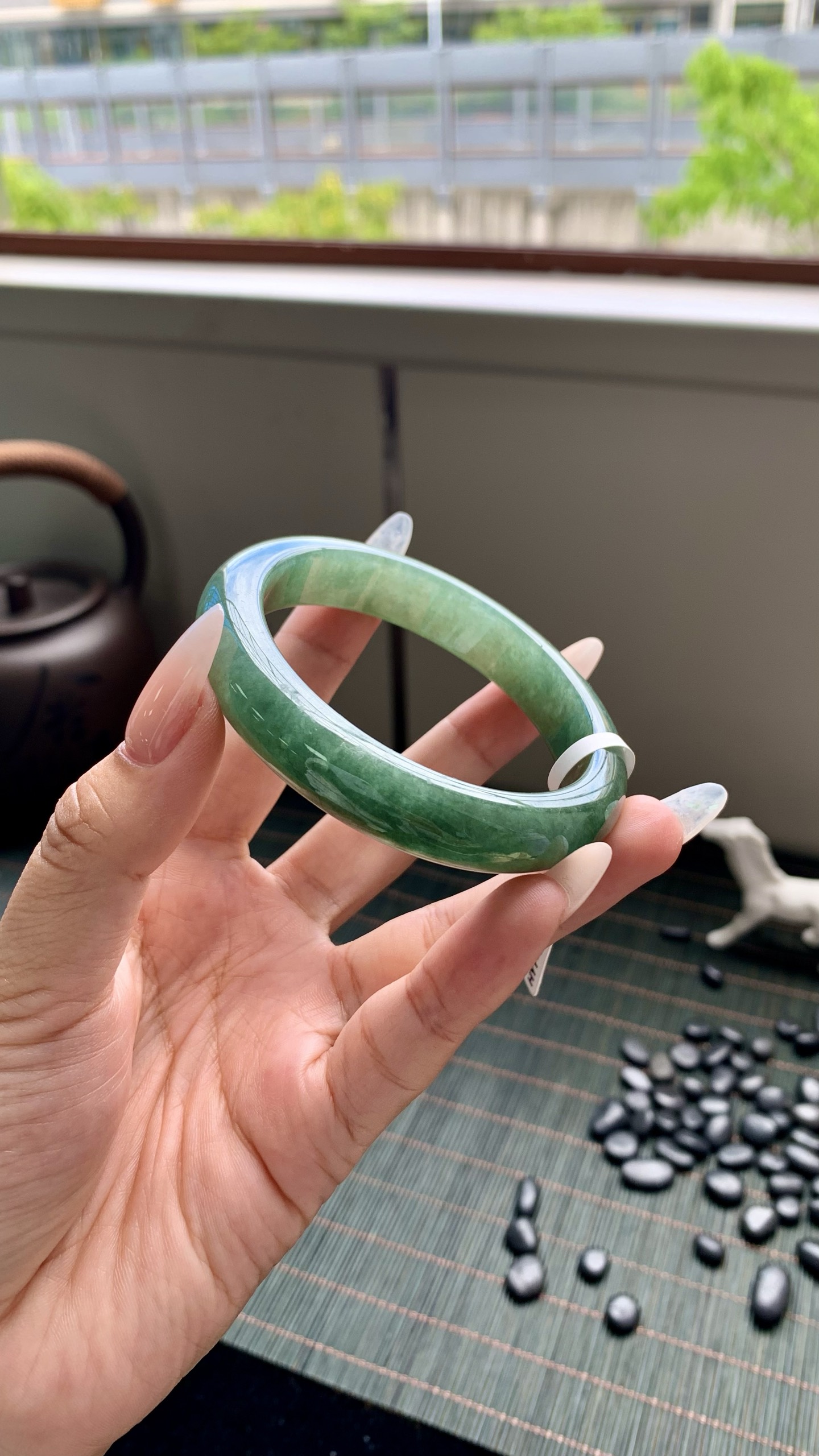 湖水绿正圈成品,HYY-1289,尺寸：56-12-8.5