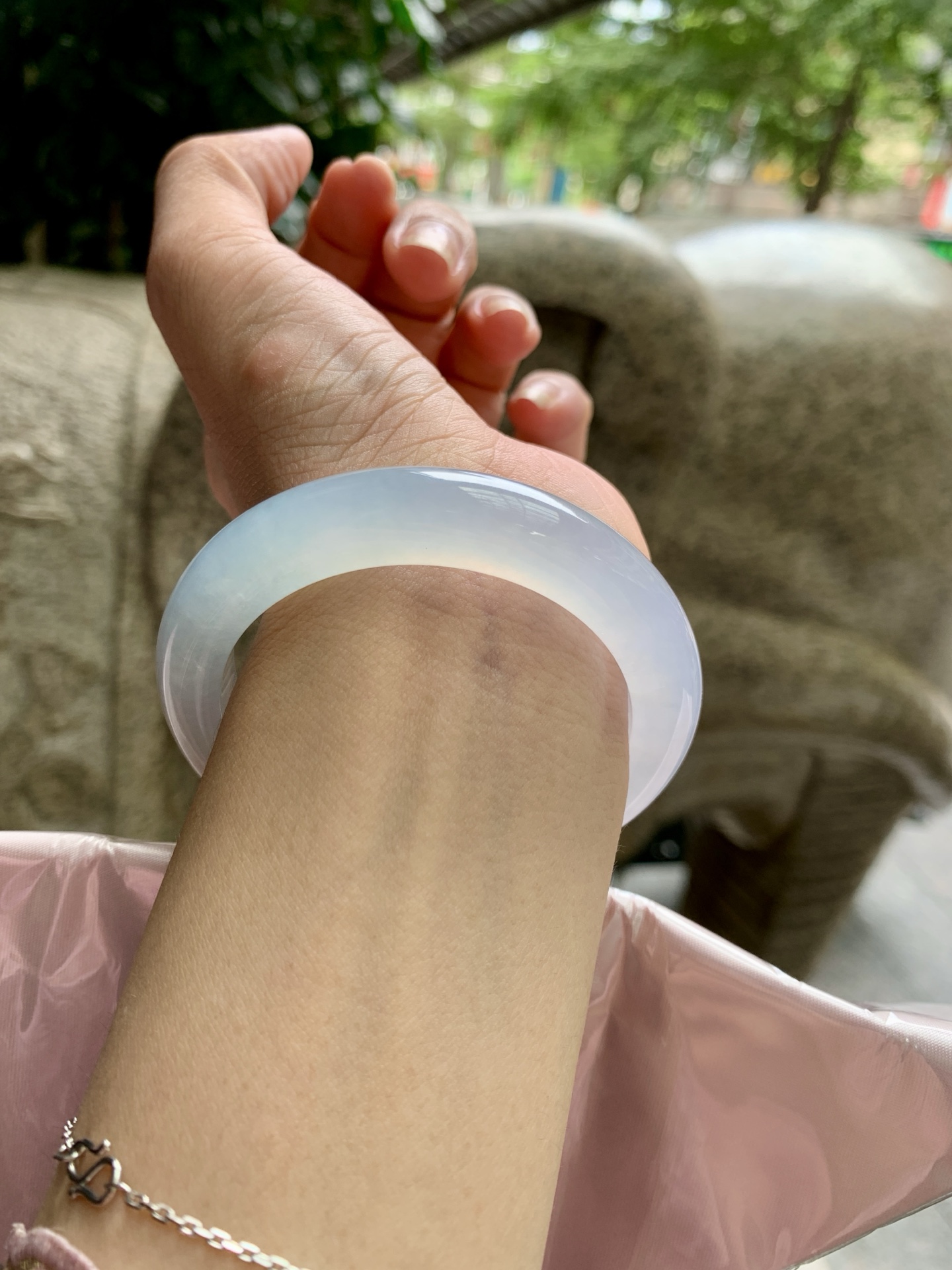 冰蓝紫正圈,0902-N1483,打灯细纹，不扣