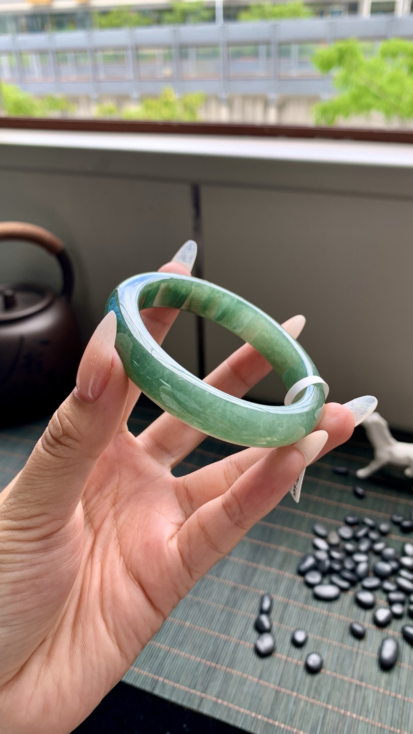 湖水绿正圈成品,HYY-1289,尺寸：56-12-8.5