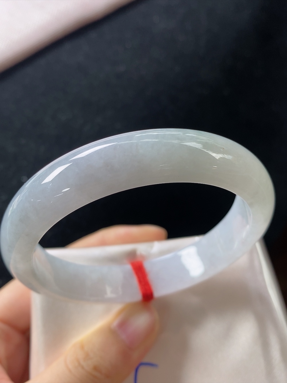 正圈飘花手镯，尺寸58-12.5-8.5mm,901fak