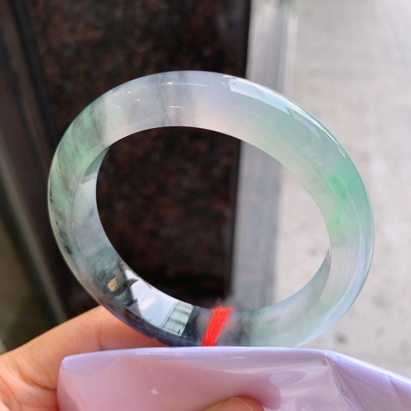 正圈乌鸡冰飘绿 无裂，大圈口