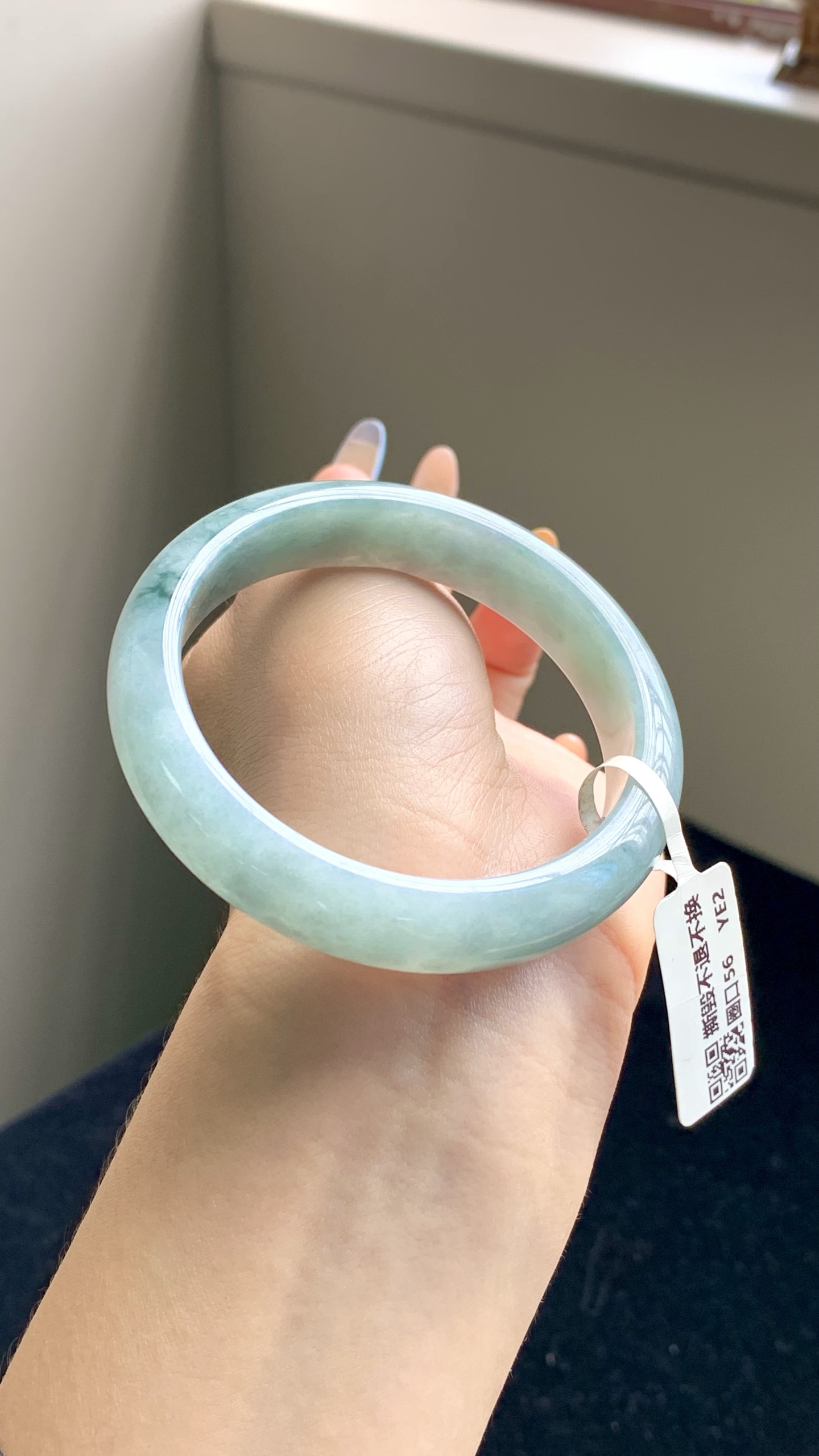 晴底飘花正圈成品 HY-6626 尺寸：56-12.5-7.5