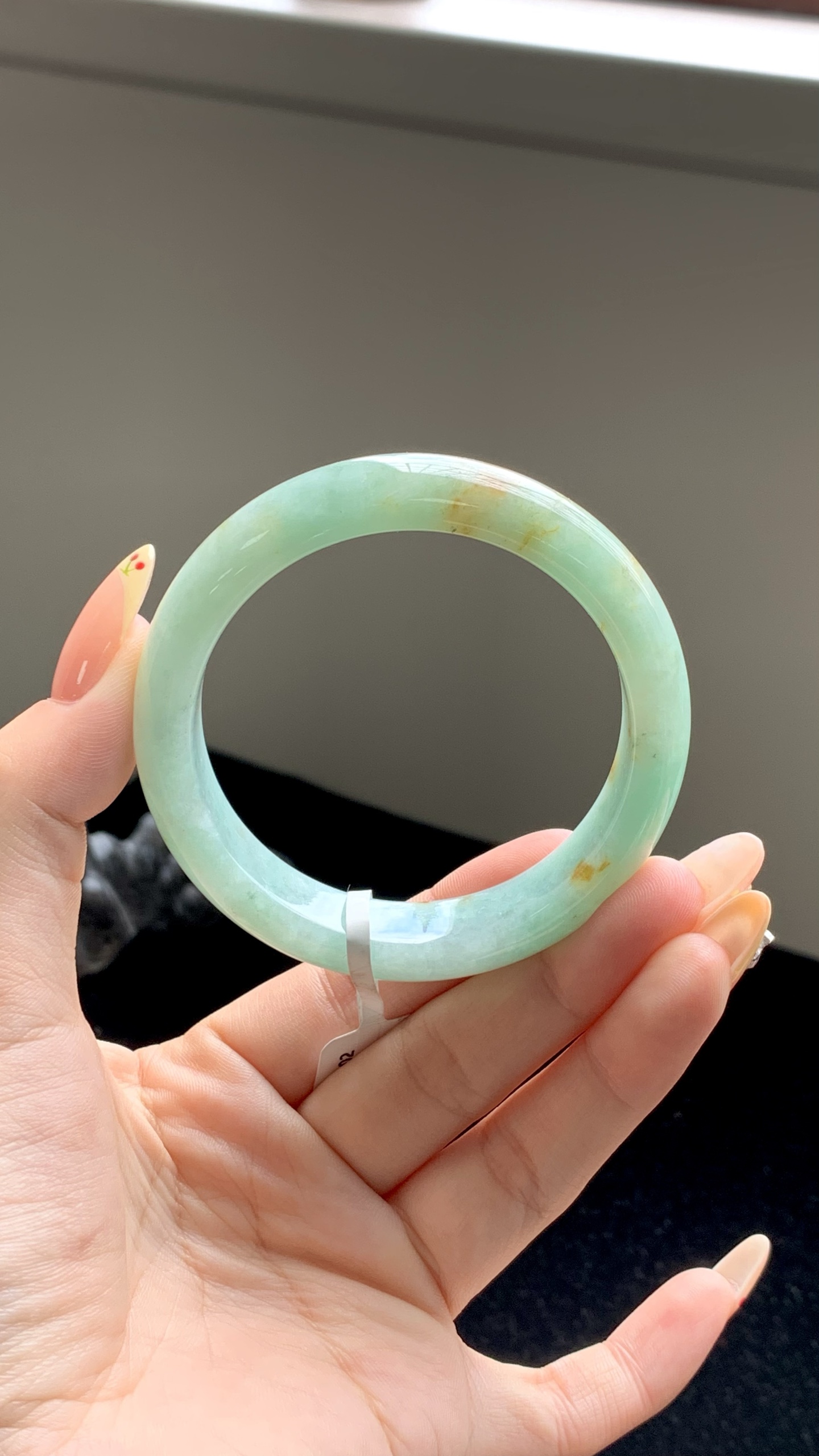 果绿洒金正圈成品 HYY-8602 尺寸：54-13-8