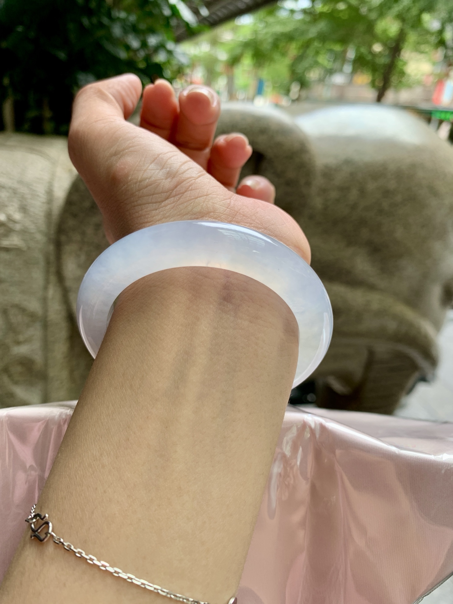 冰蓝紫正圈,0902-N1483,打灯细纹，不扣