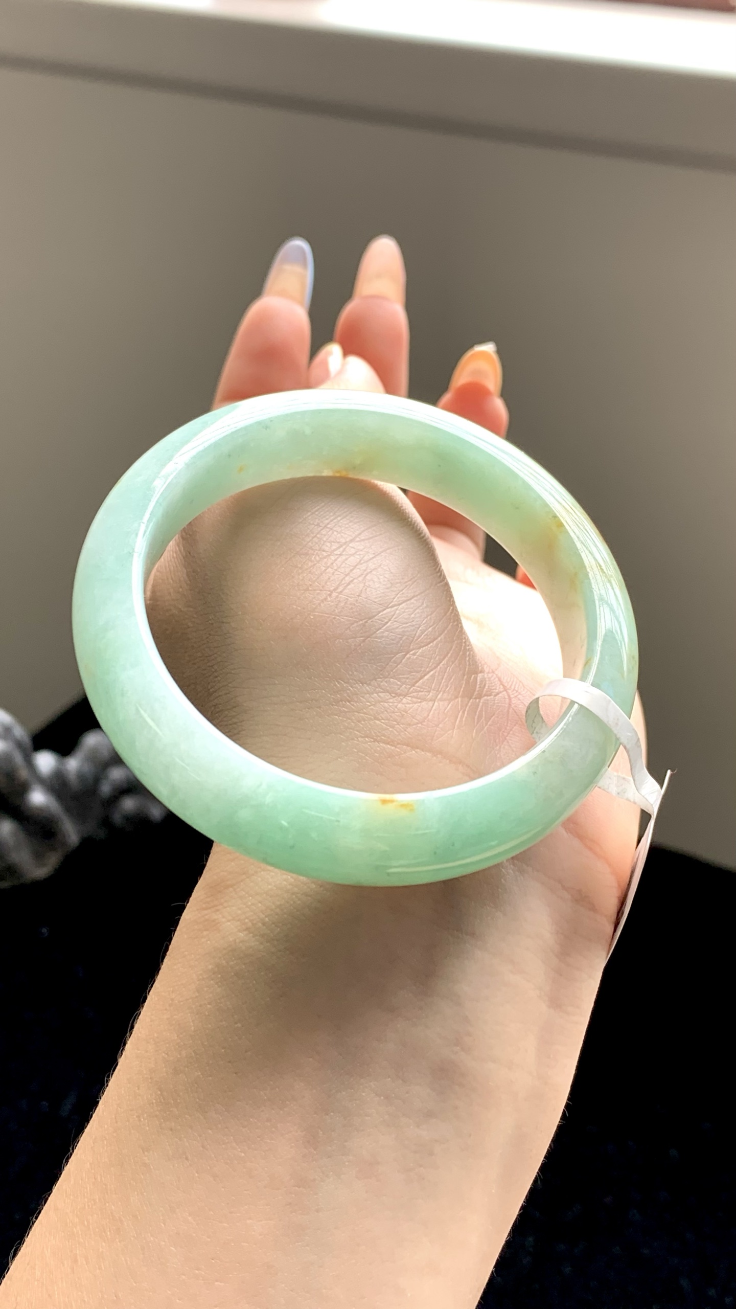 果绿洒金正圈成品 HYY-8602 尺寸：54-13-8