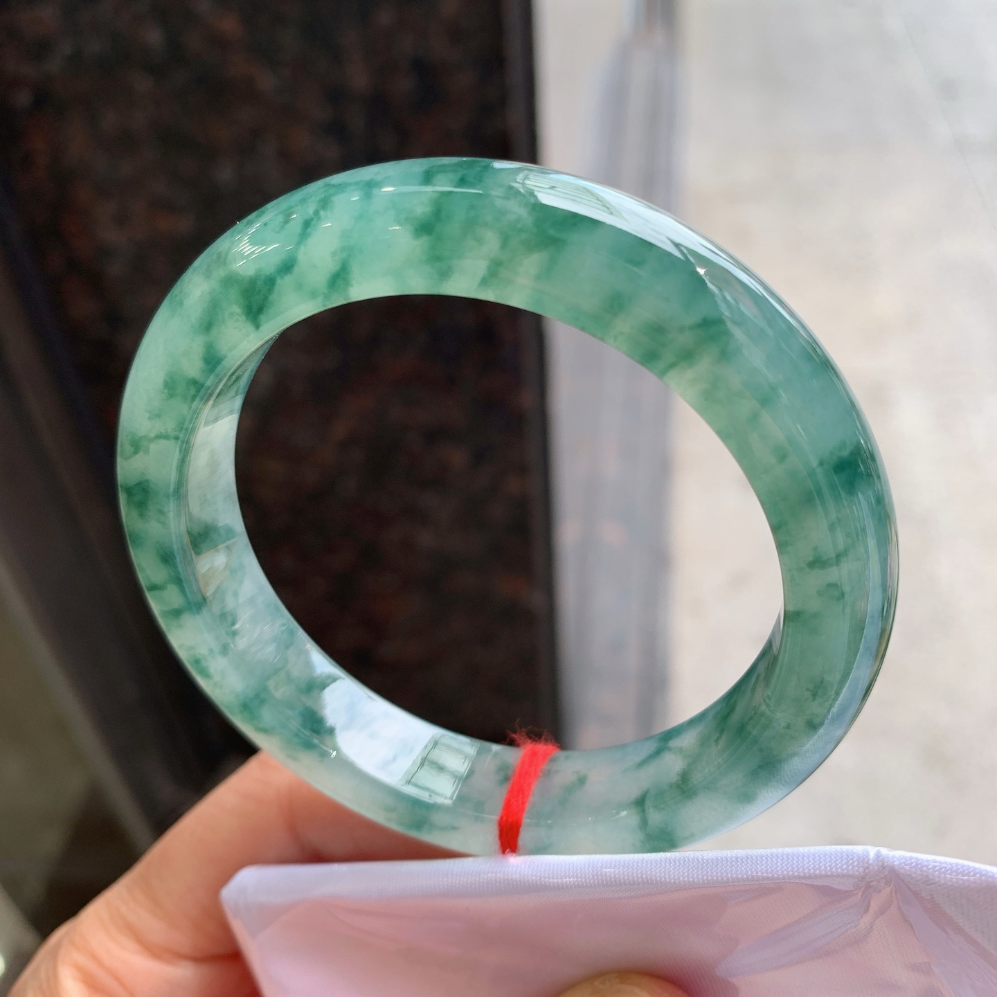 正圈冰飘花，无裂，冰润