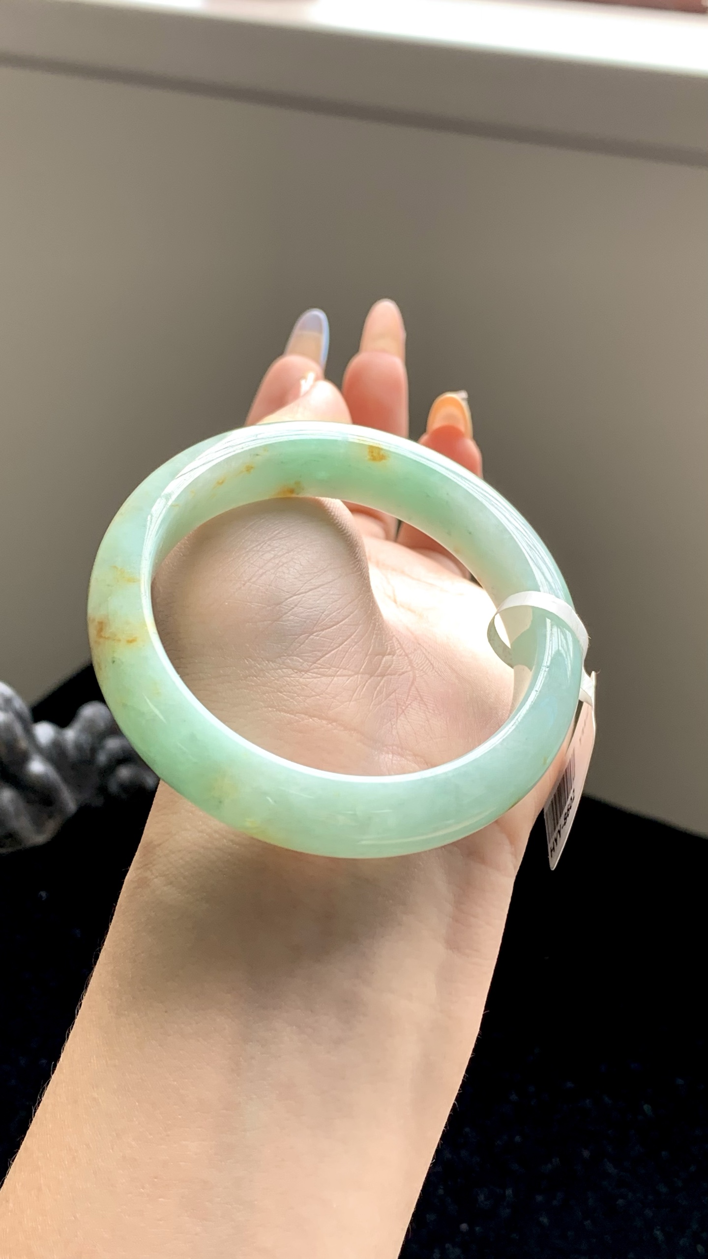 果绿洒金正圈成品 HYY-8602 尺寸：54-13-8