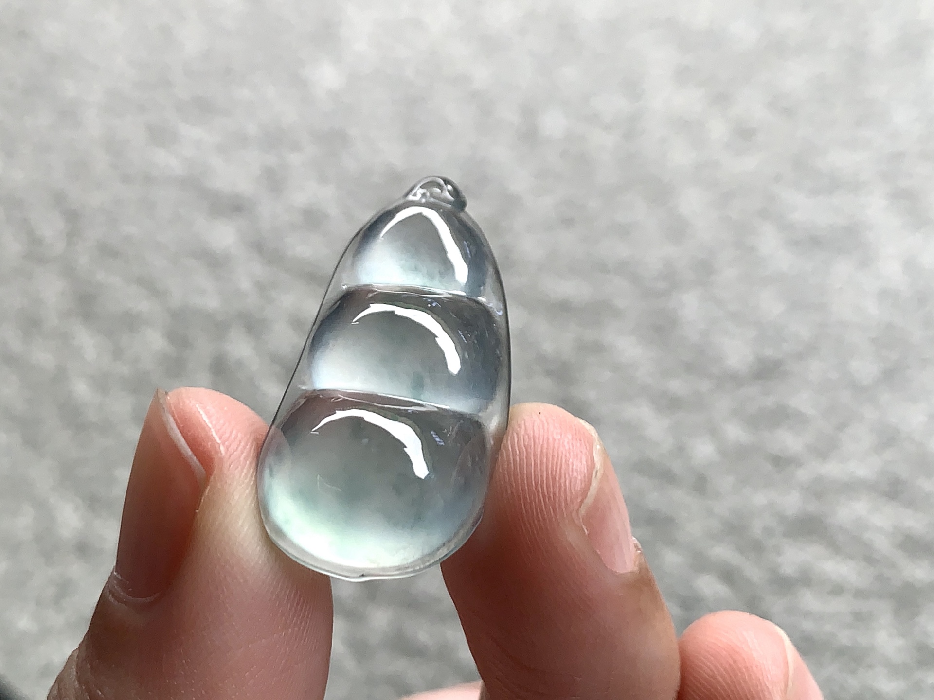 飘绿福豆，尺寸：27.2×14.4×6，玉韵悠然，藏之珍赏
