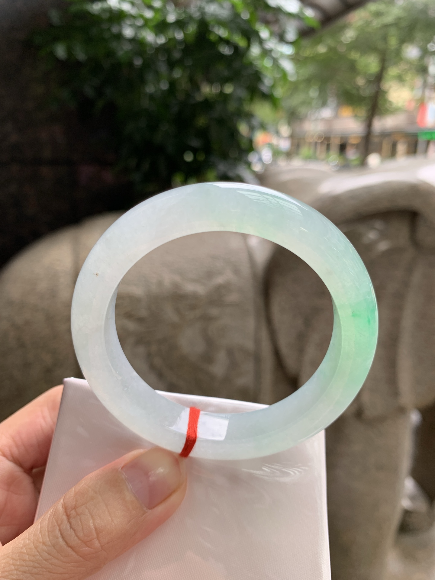 冰绿花正圈,0902-H605-66,打灯断纹，扣手