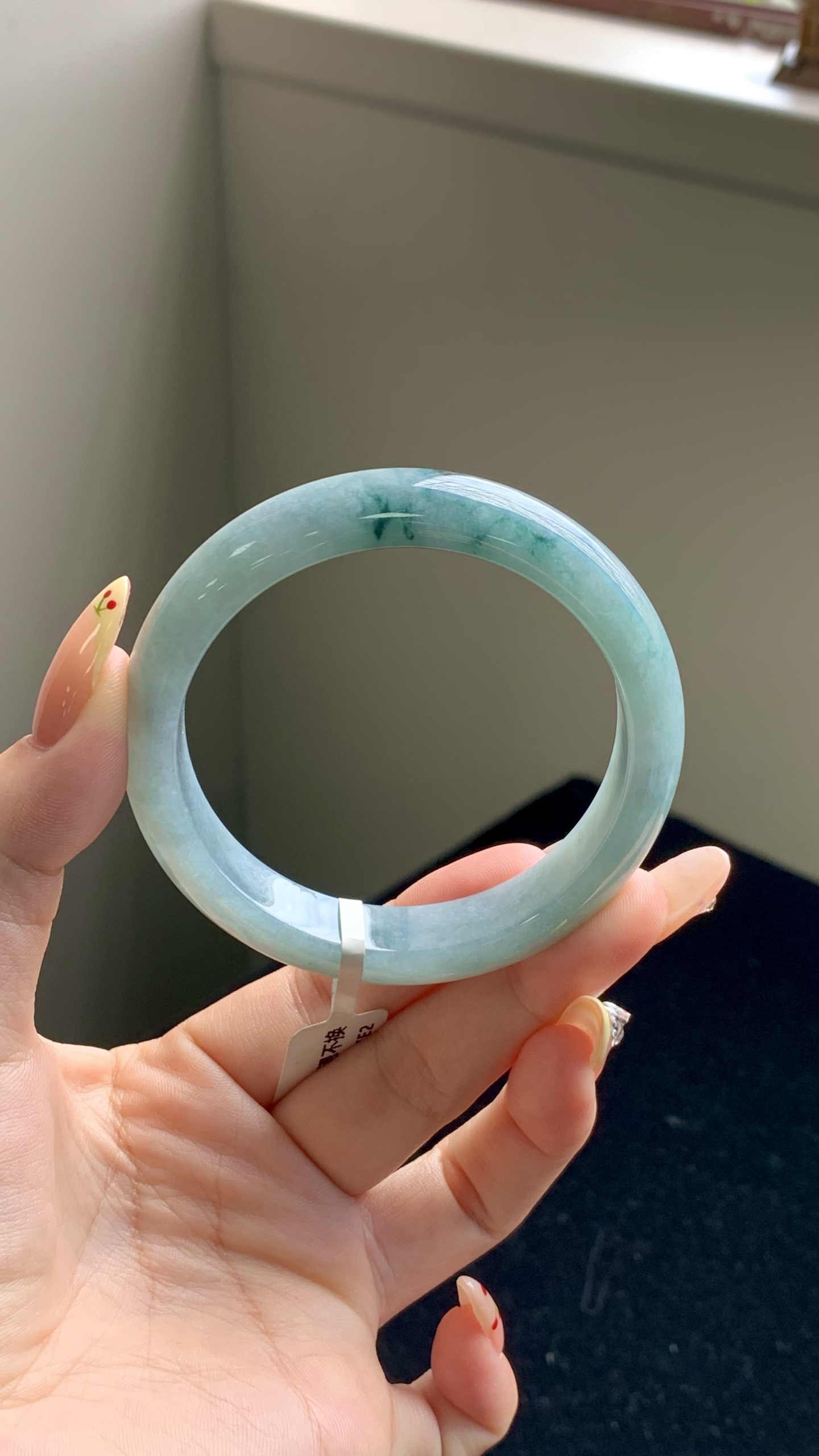 晴底飘花正圈成品 HY-6626 尺寸：56-12.5-7.5