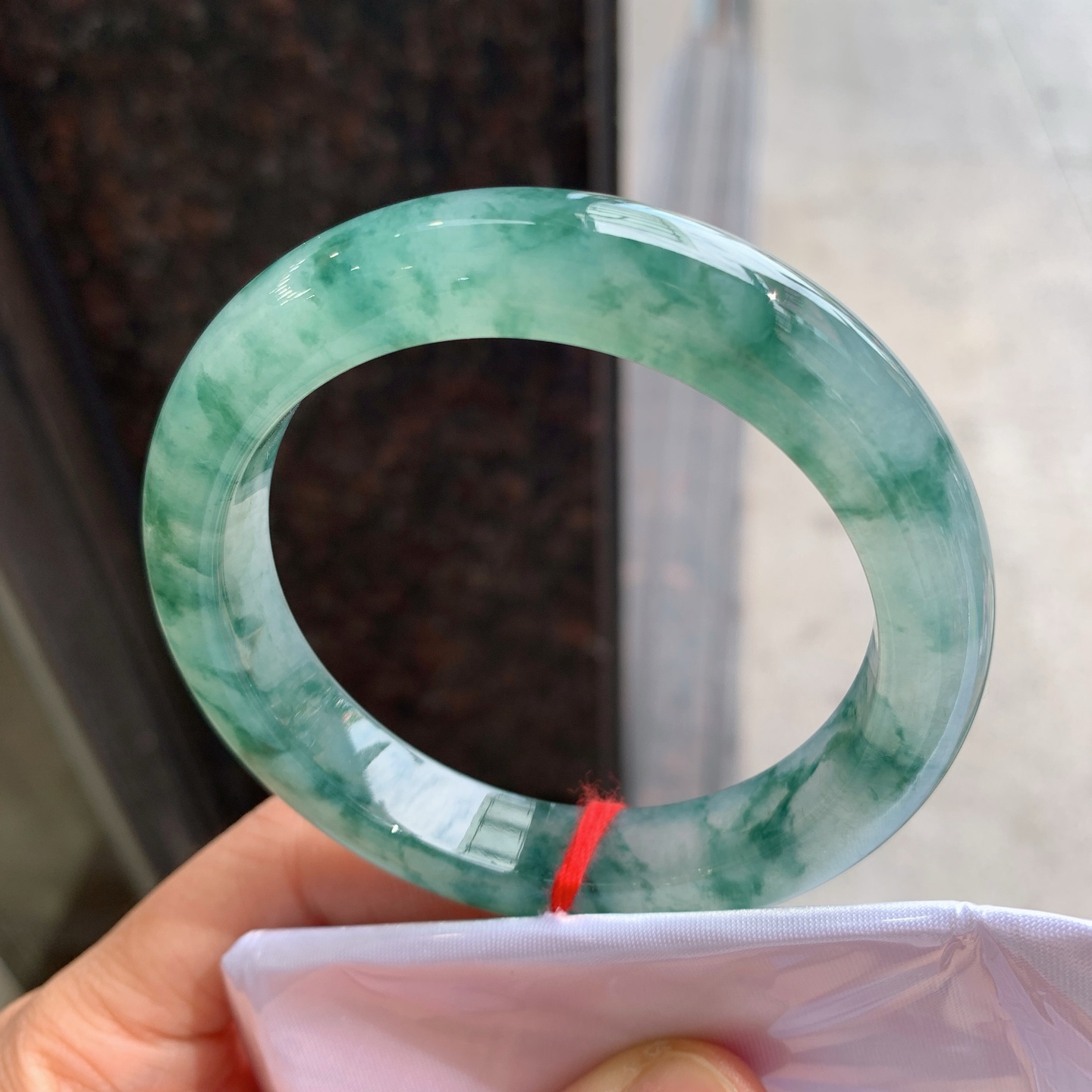 正圈冰飘花，无裂，冰润