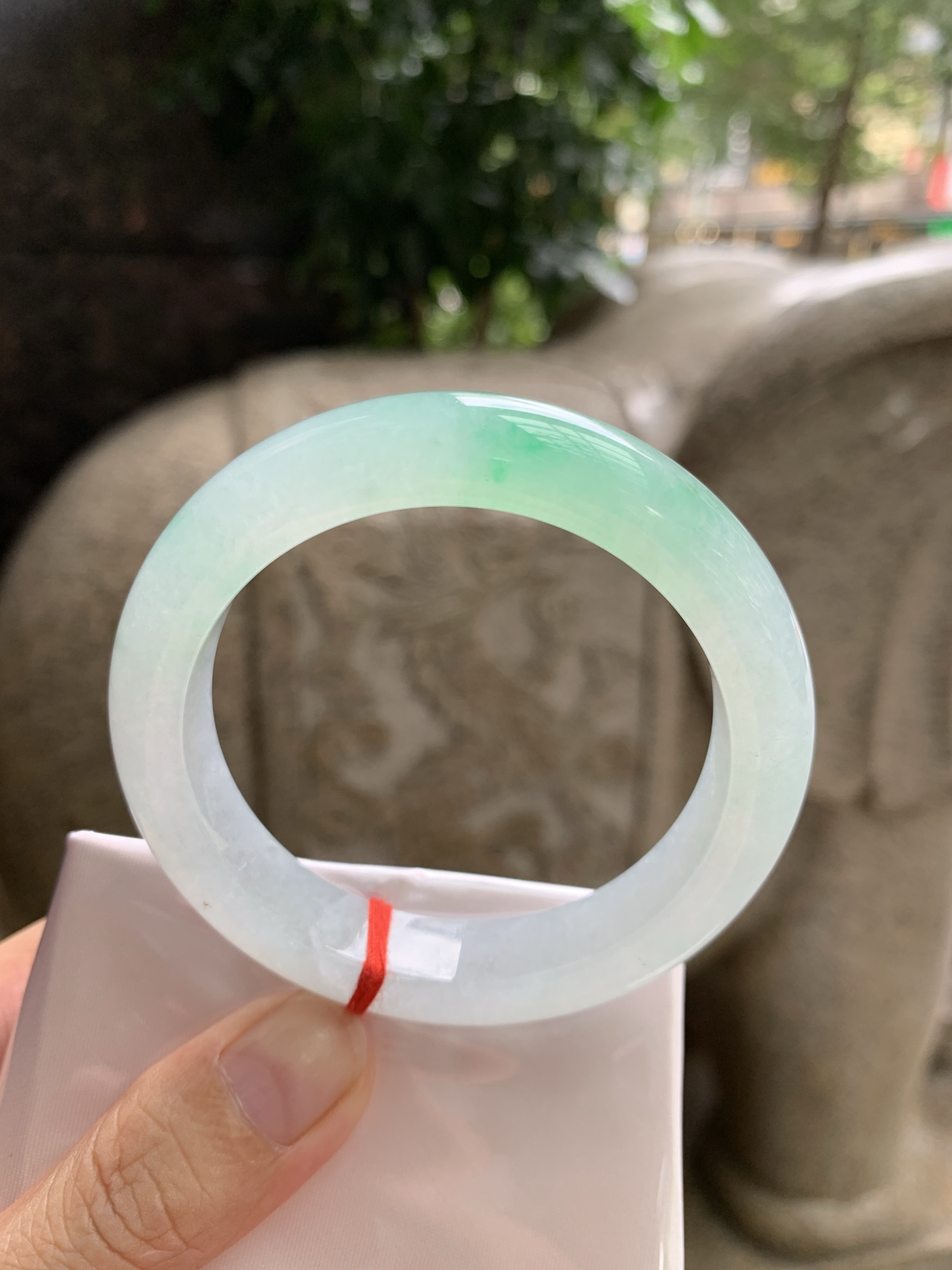 冰绿花正圈,0902-H605-66,打灯断纹，扣手