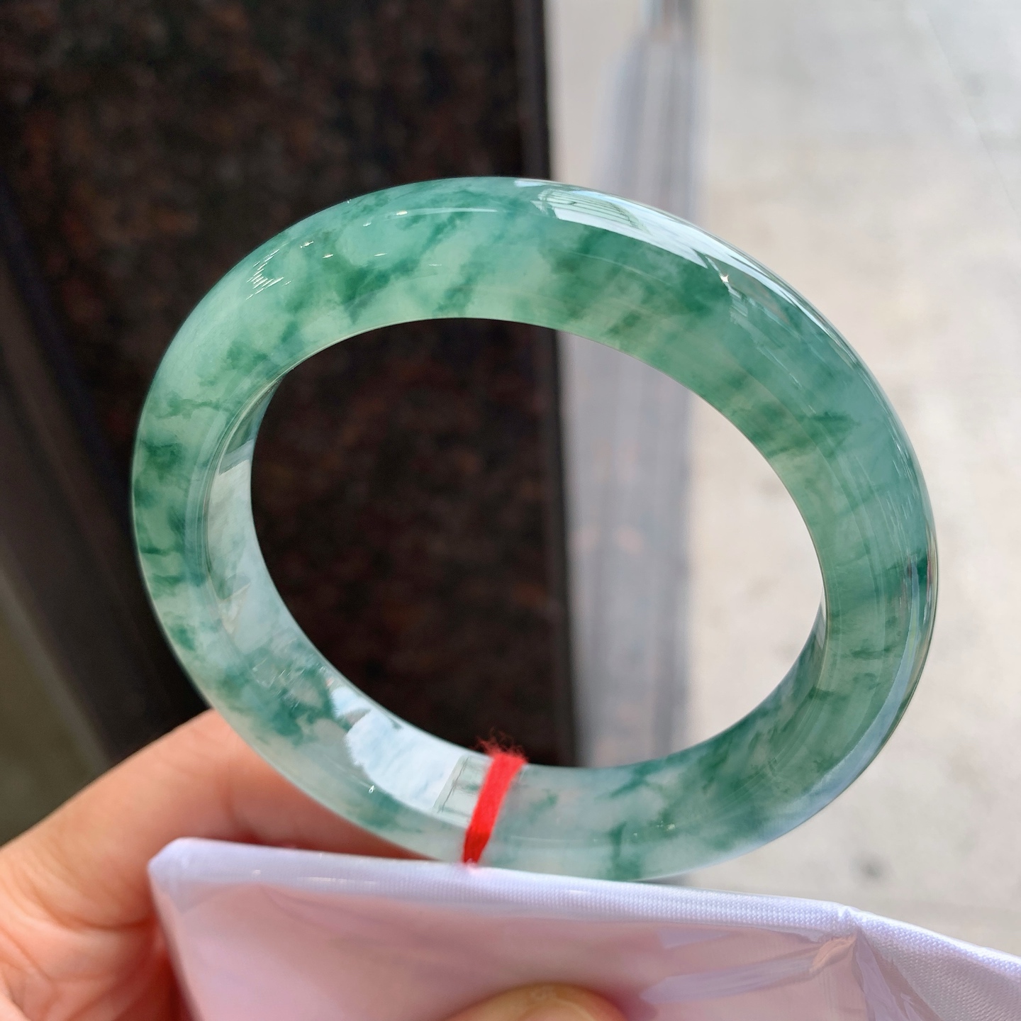 正圈冰飘花，无裂，冰润