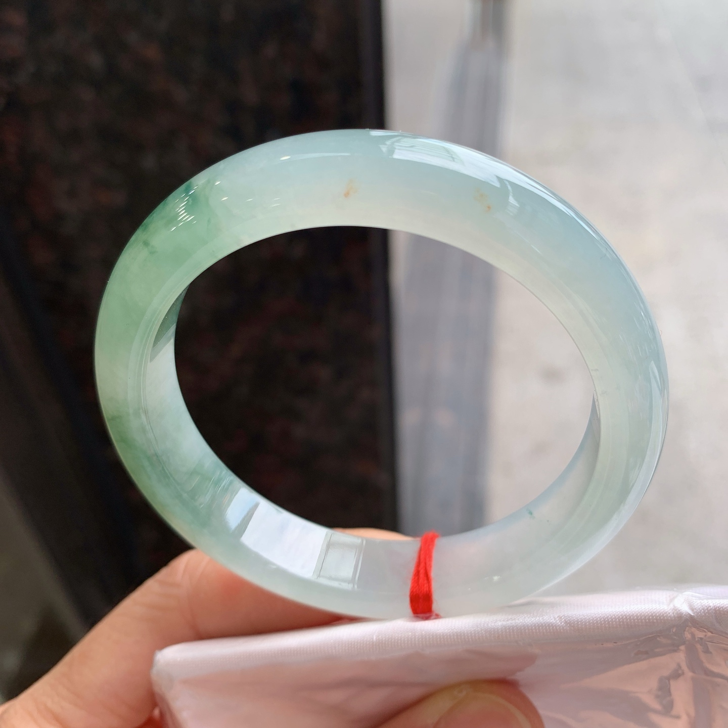 正圈冰飘花，有纹，冰润