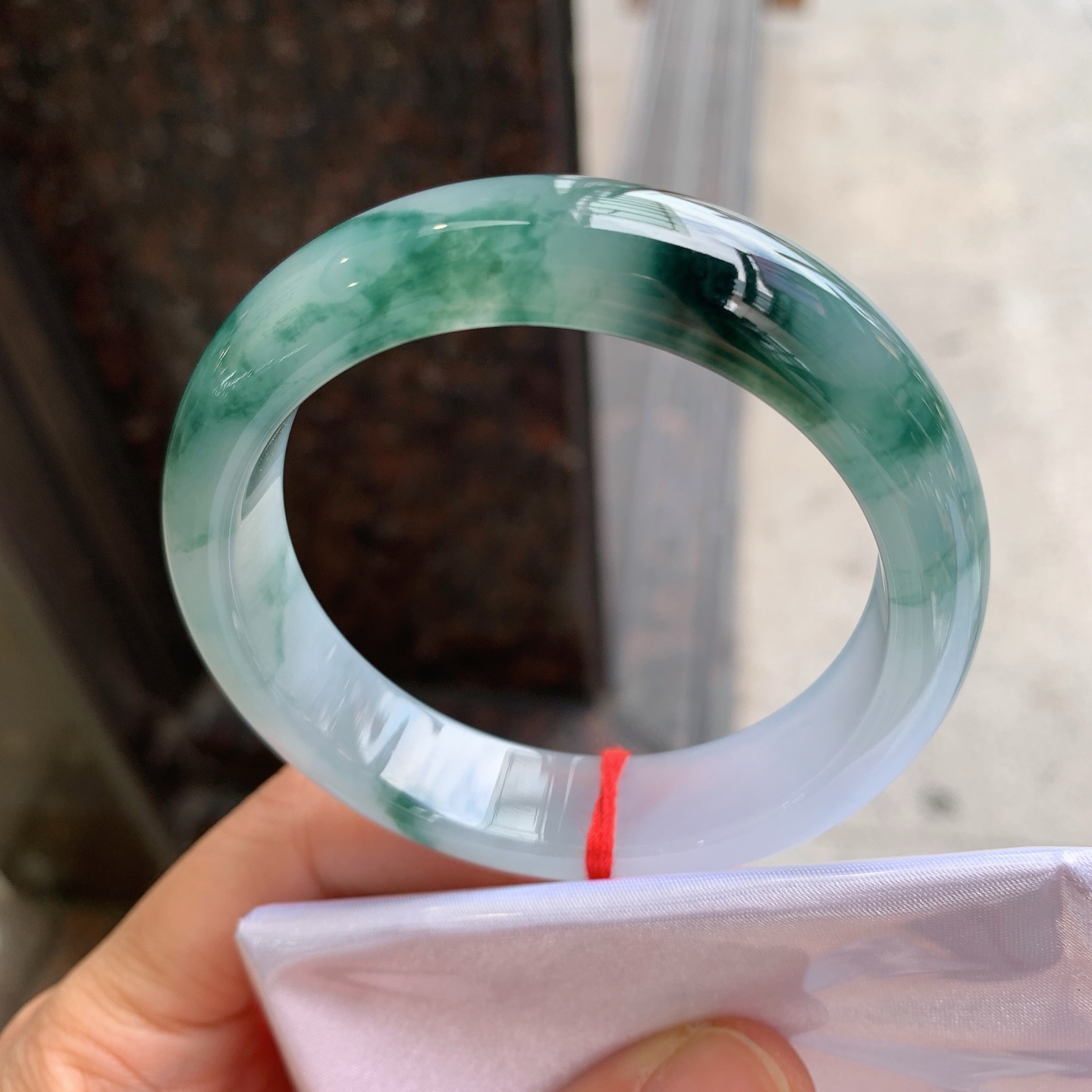 正圈冰飘花 微棉纹 细腻