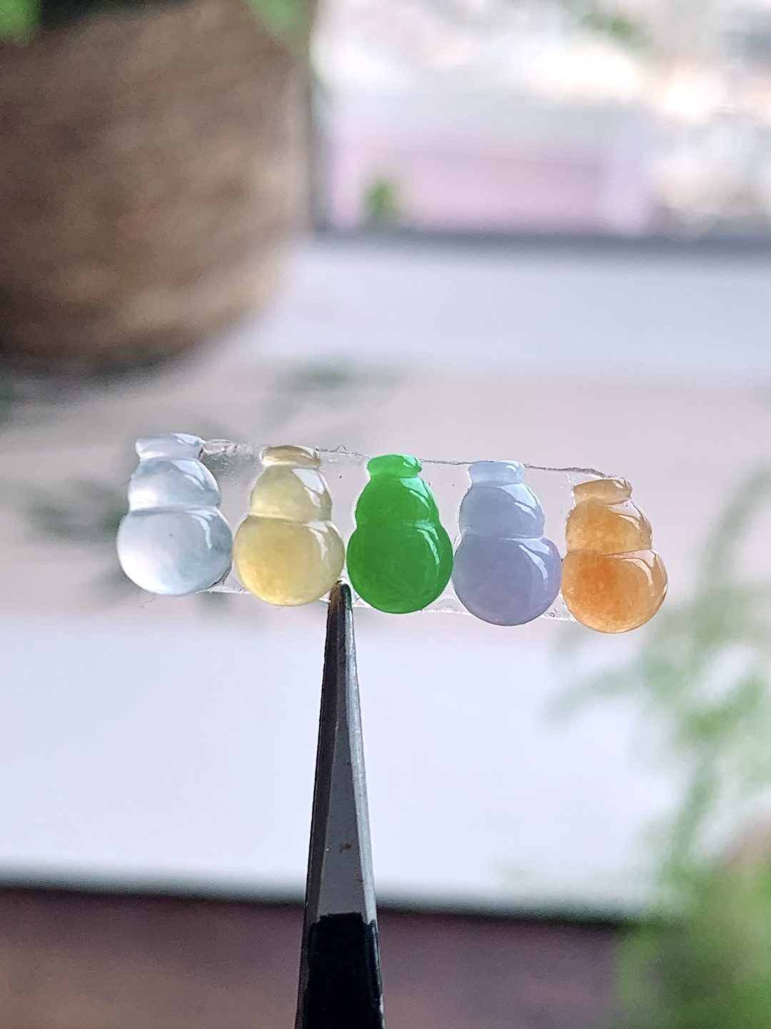 冰多宝葫芦一手，缅料，性比高，尺寸7-5.2-2.7，重量0.8克