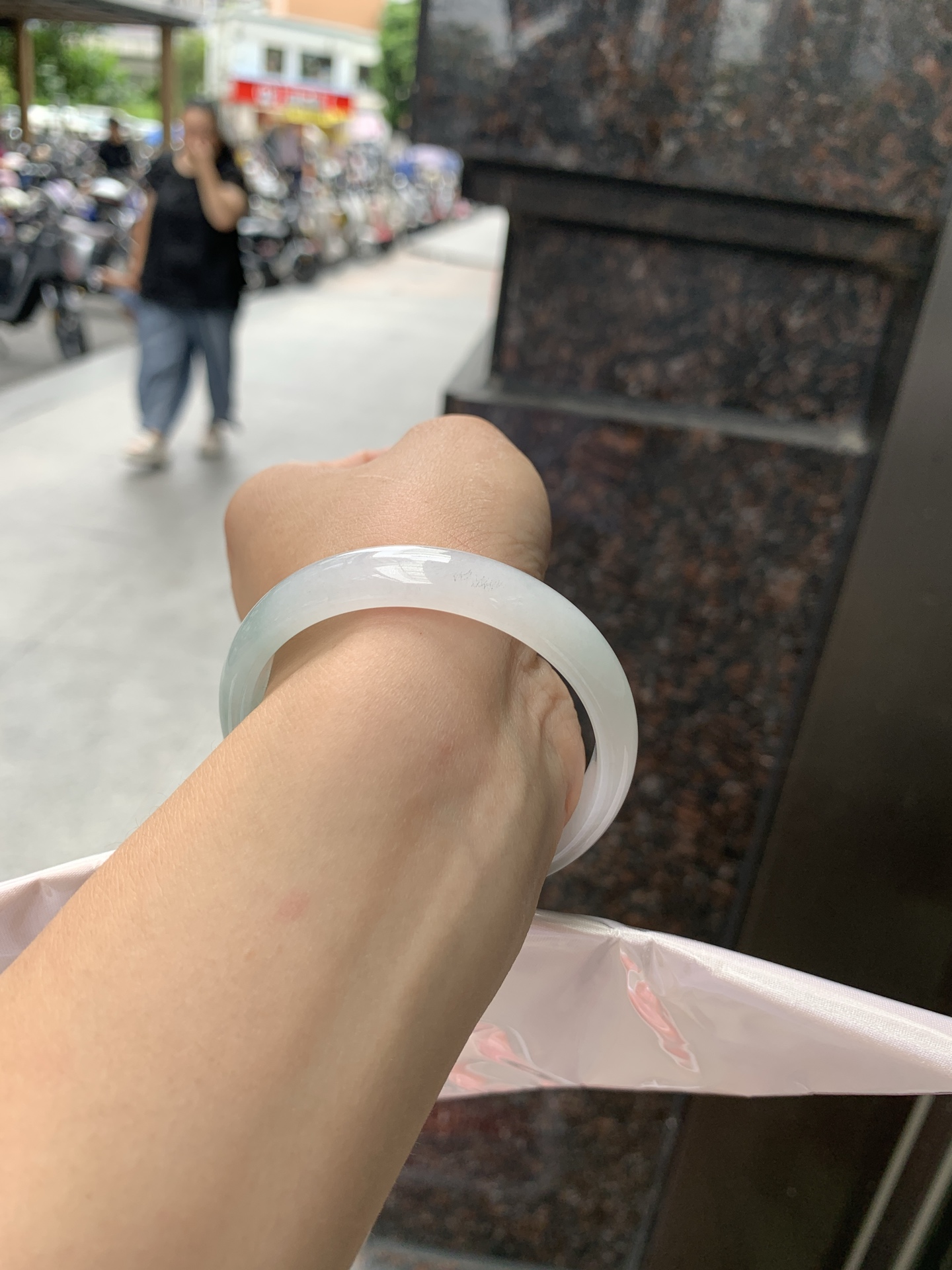 蓝底贵妃,0903-N1488,无裂