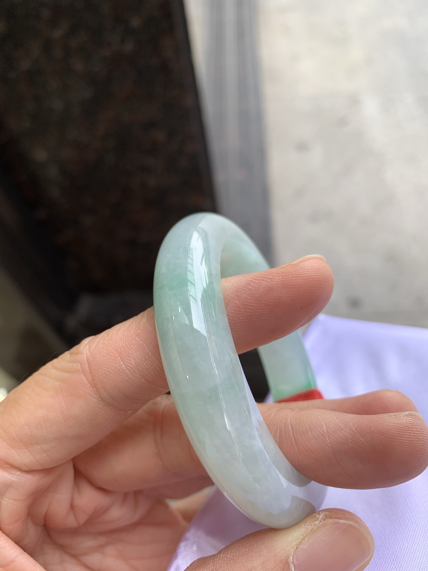 正圈飘绿 有纹 版型好
