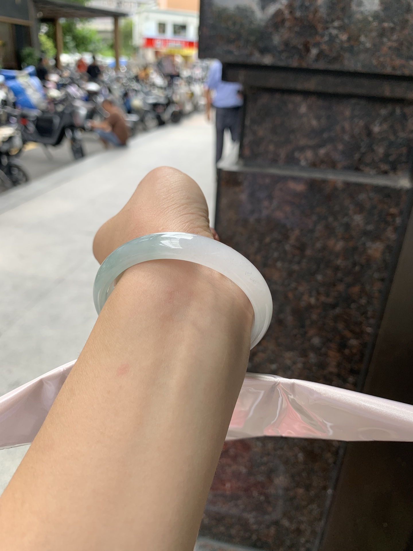 蓝底贵妃,0903-N1488,无裂