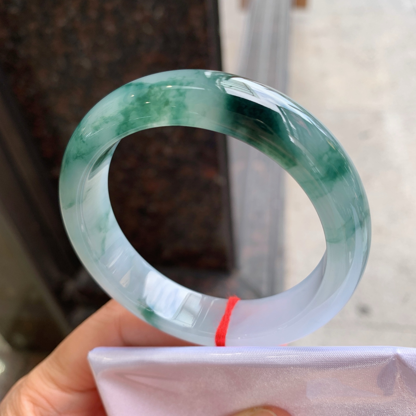 正圈冰飘花 微棉纹 细腻
