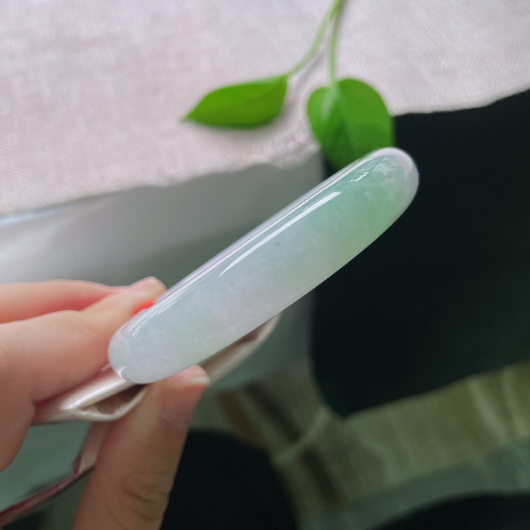 春彩正圈，冰润细腻，色彩斑斓，优雅大方，甜美，有棉线，ss57711a