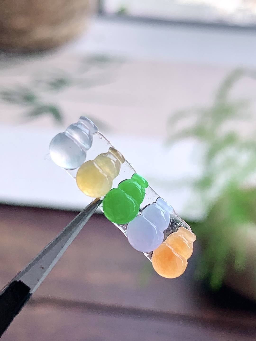 冰多宝葫芦一手，缅料，性比高，尺寸7-5.2-2.7，重量0.8克