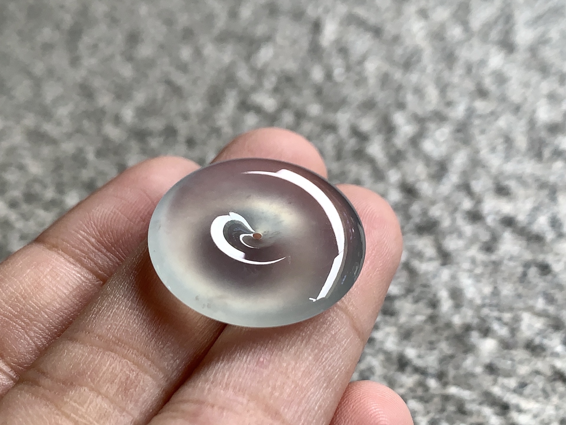 ️ 冰平安扣，尺寸：21.4×4