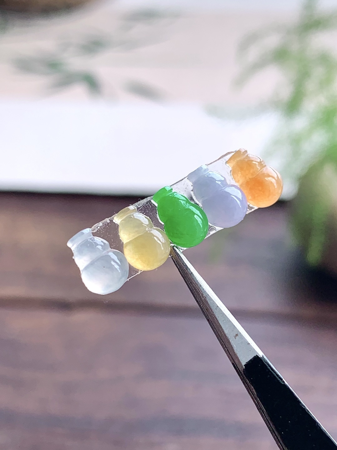 冰多宝葫芦一手，缅料，性比高，尺寸7-5.2-2.7，重量0.8克