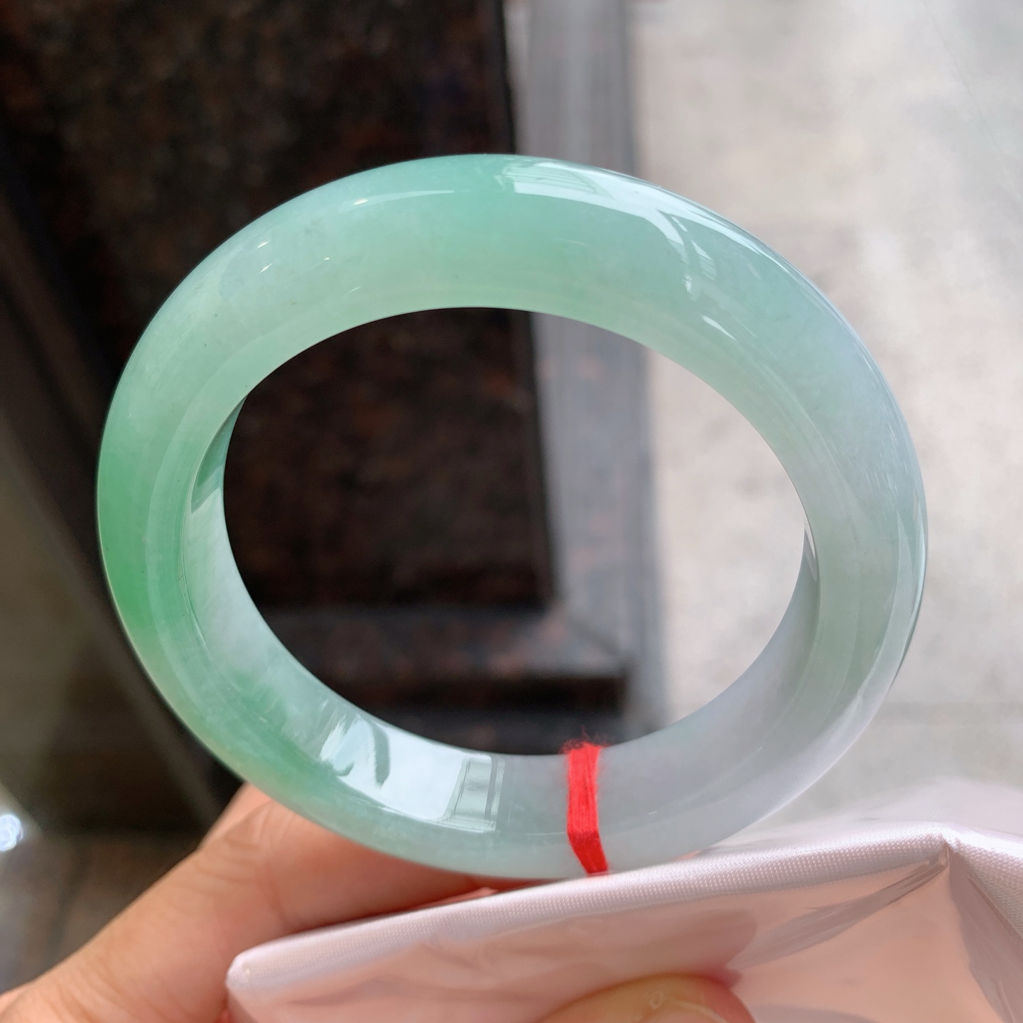 正圈飘绿 无裂 版型好