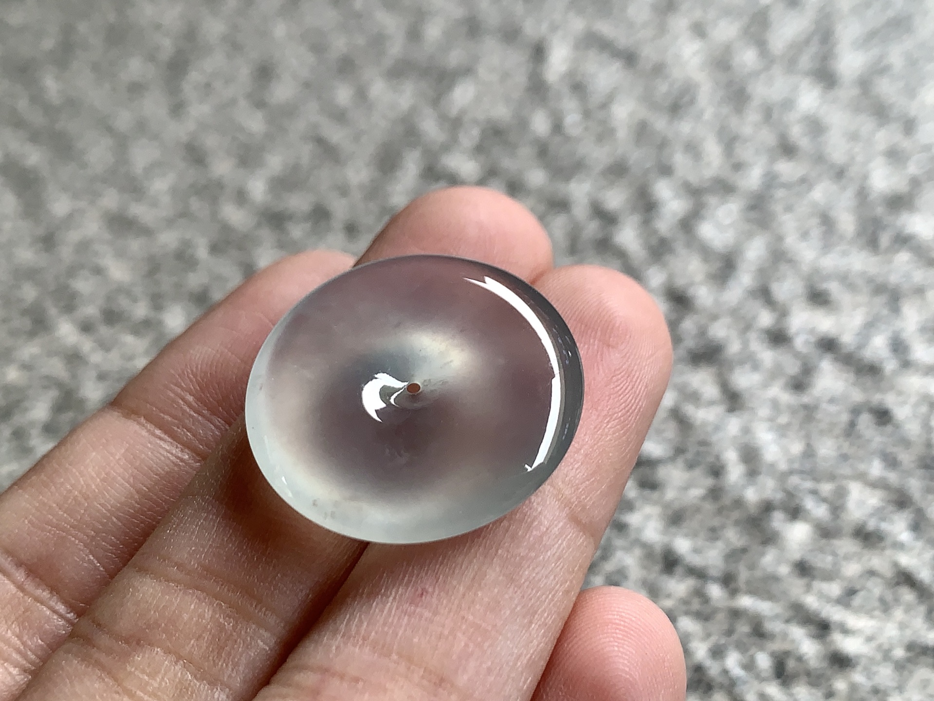 ️ 冰平安扣，尺寸：21.4×4