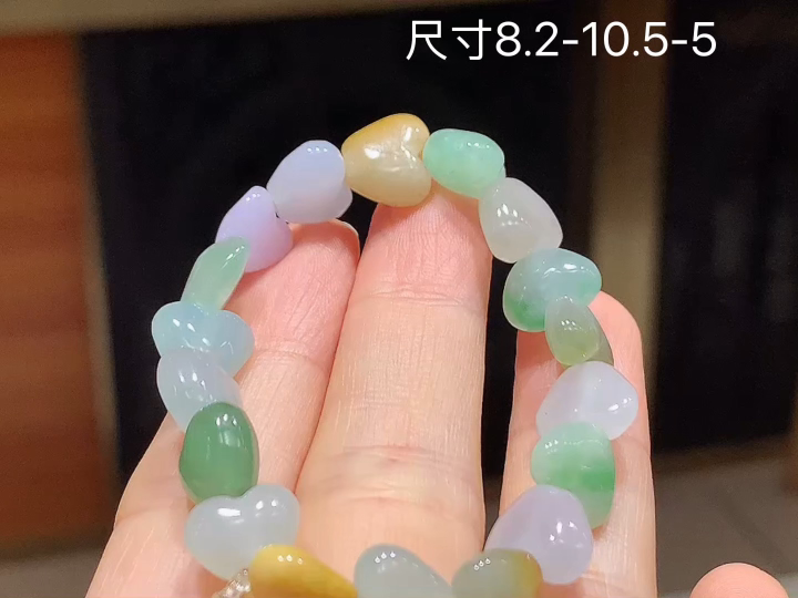 多彩手串，尺寸8.2-10.5-5