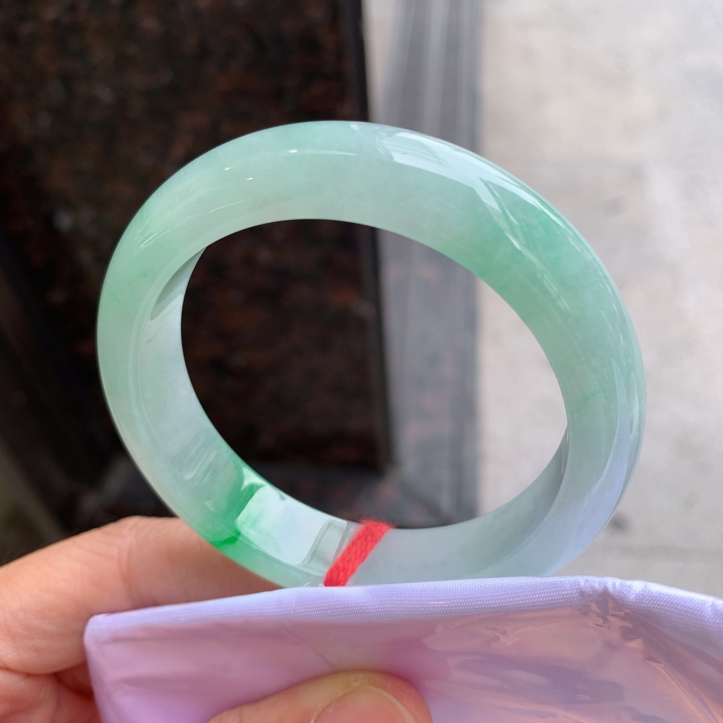 正圈飘绿 有纹 版型好