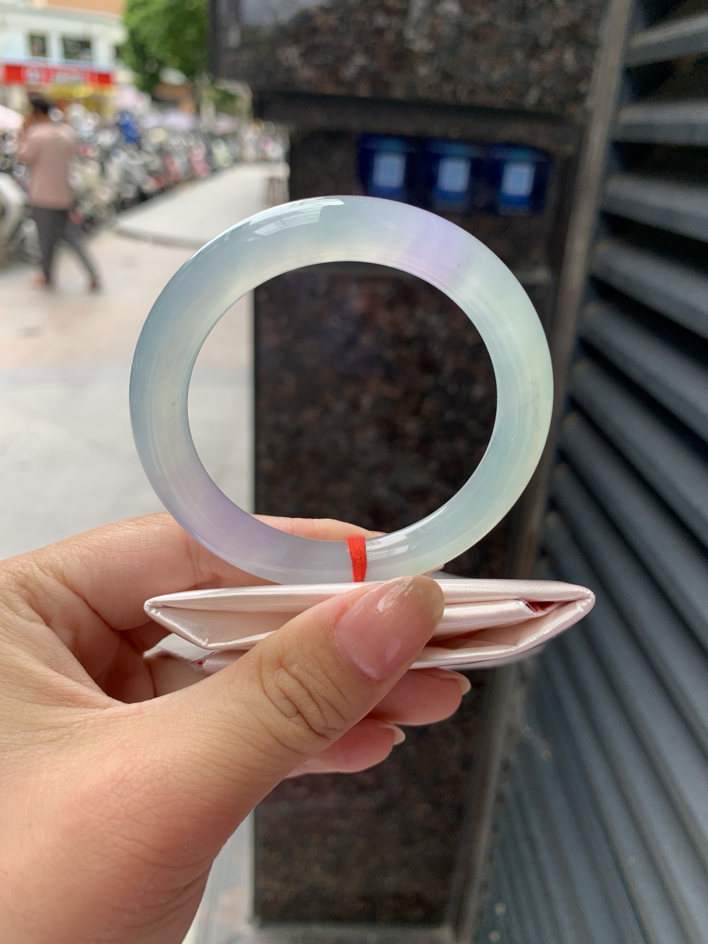 冰春彩圆条,0903-N1451,打灯纹裂，不扣