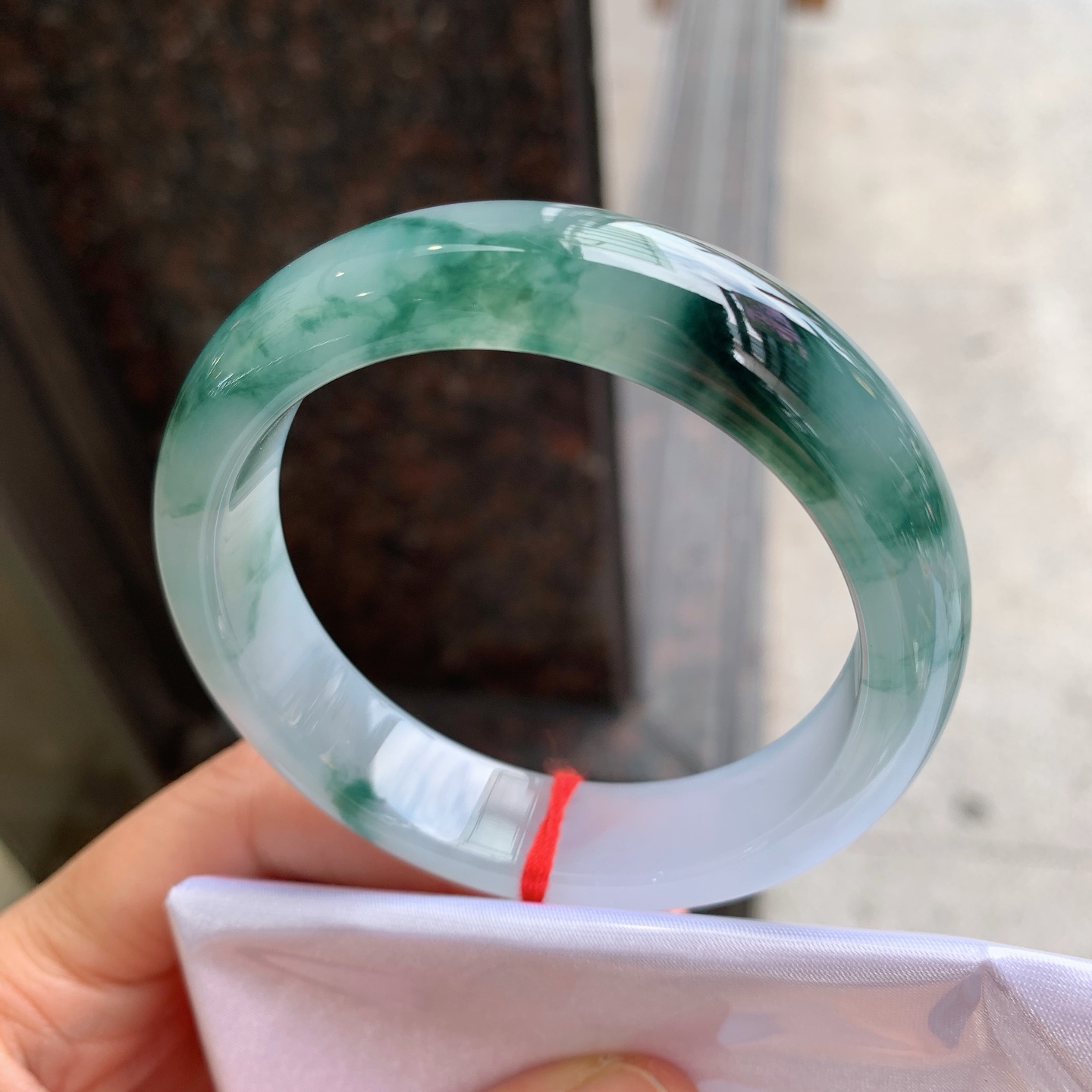 正圈冰飘花 微棉纹 细腻