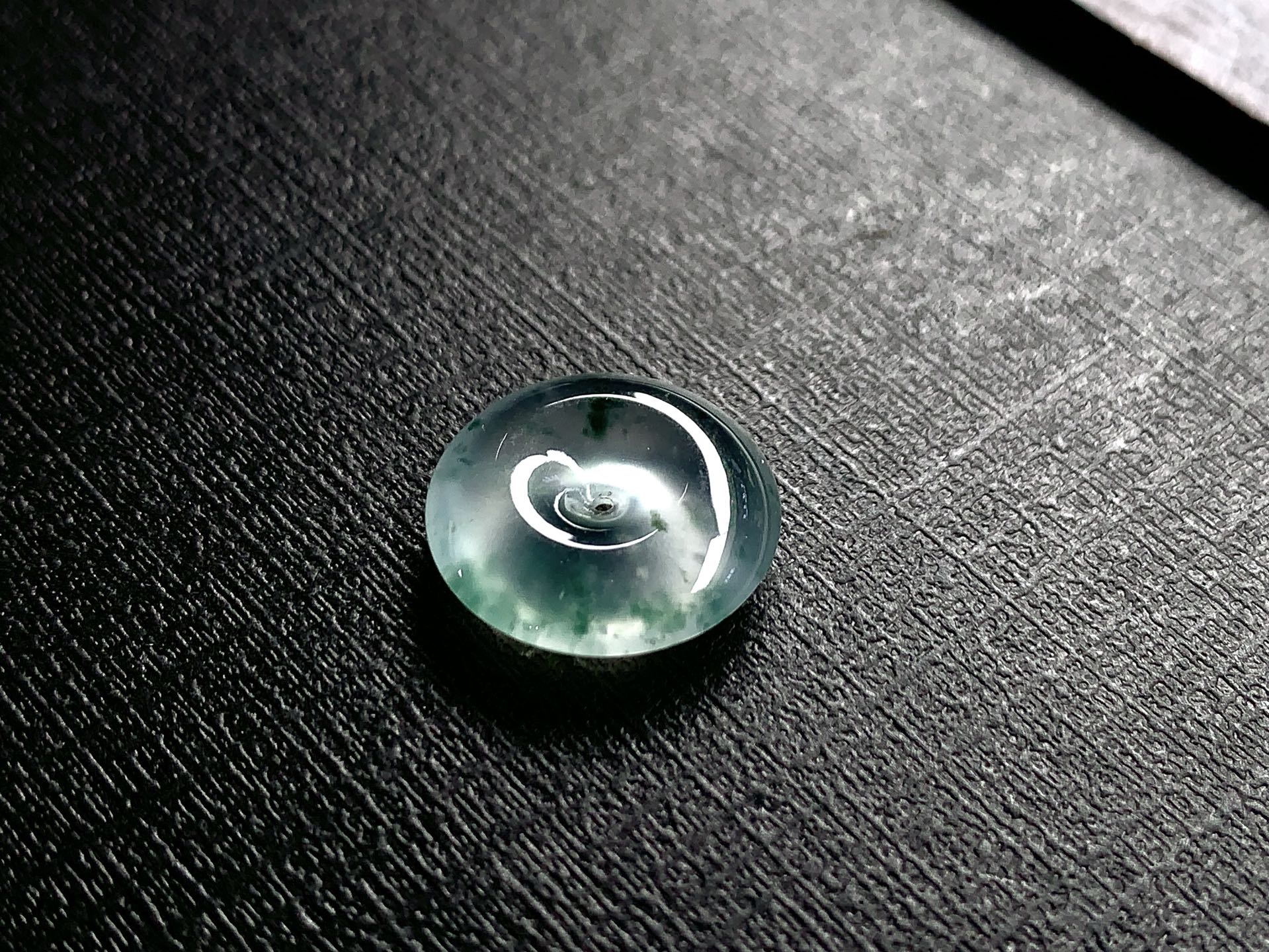 飘彩平安扣，尺寸：16×4.7