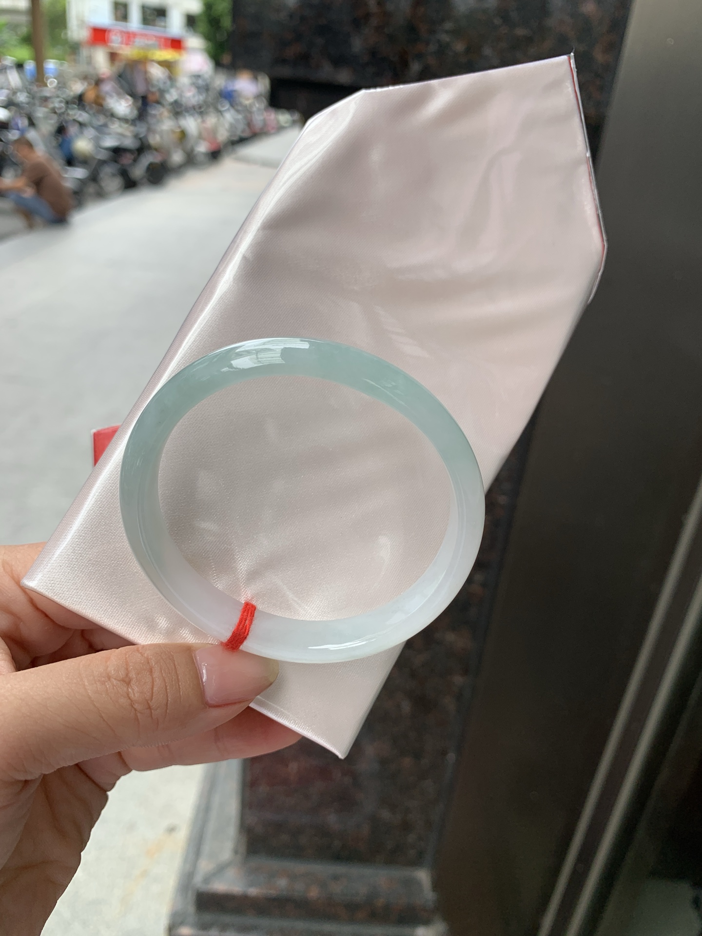 蓝底贵妃,0903-N1488,无裂