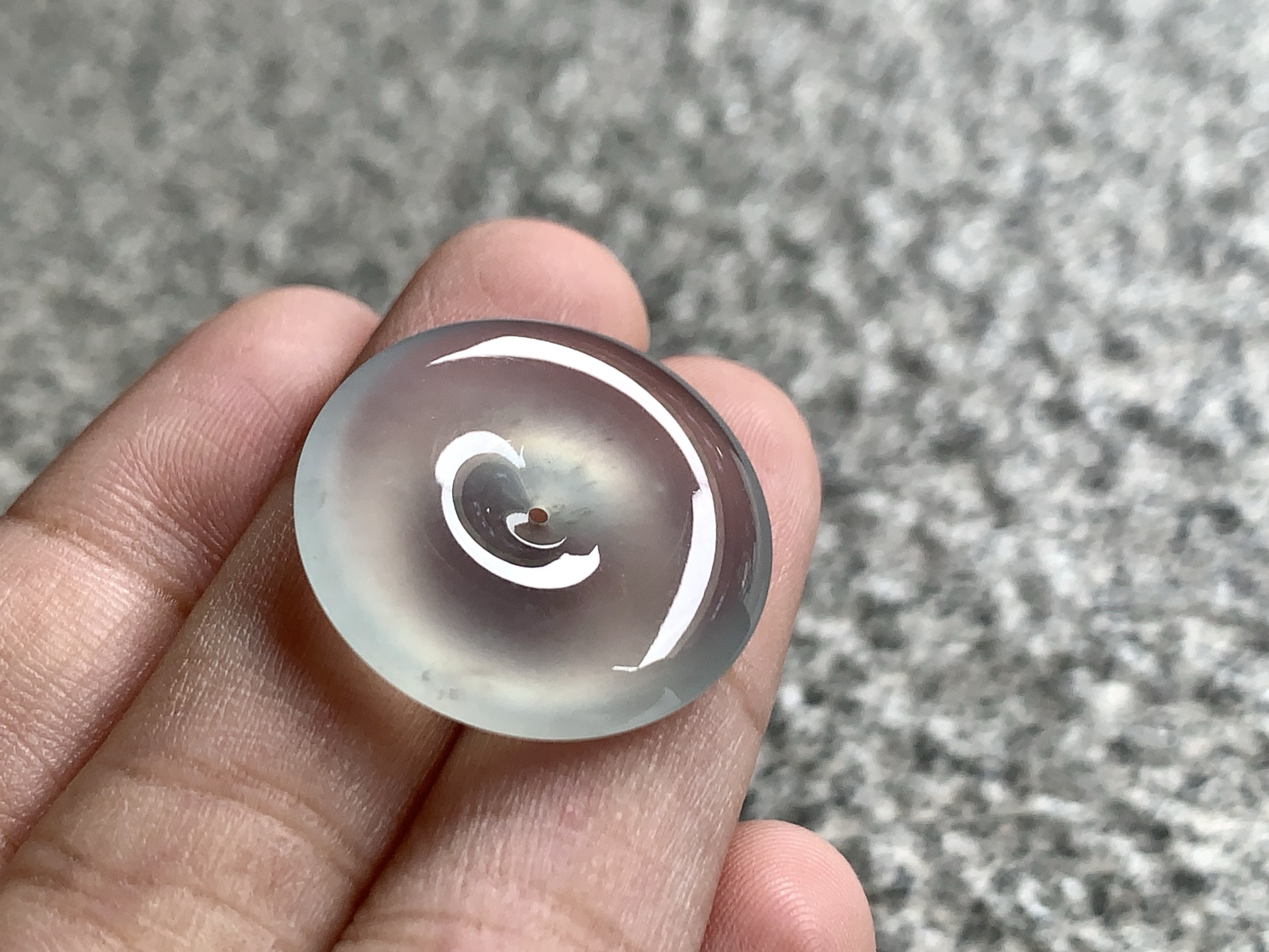 ️ 冰平安扣，尺寸：21.4×4