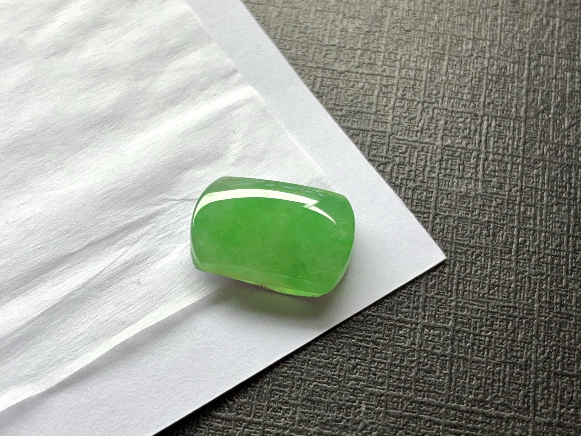 冰绿马鞍，尺寸：17×11.2×4.3