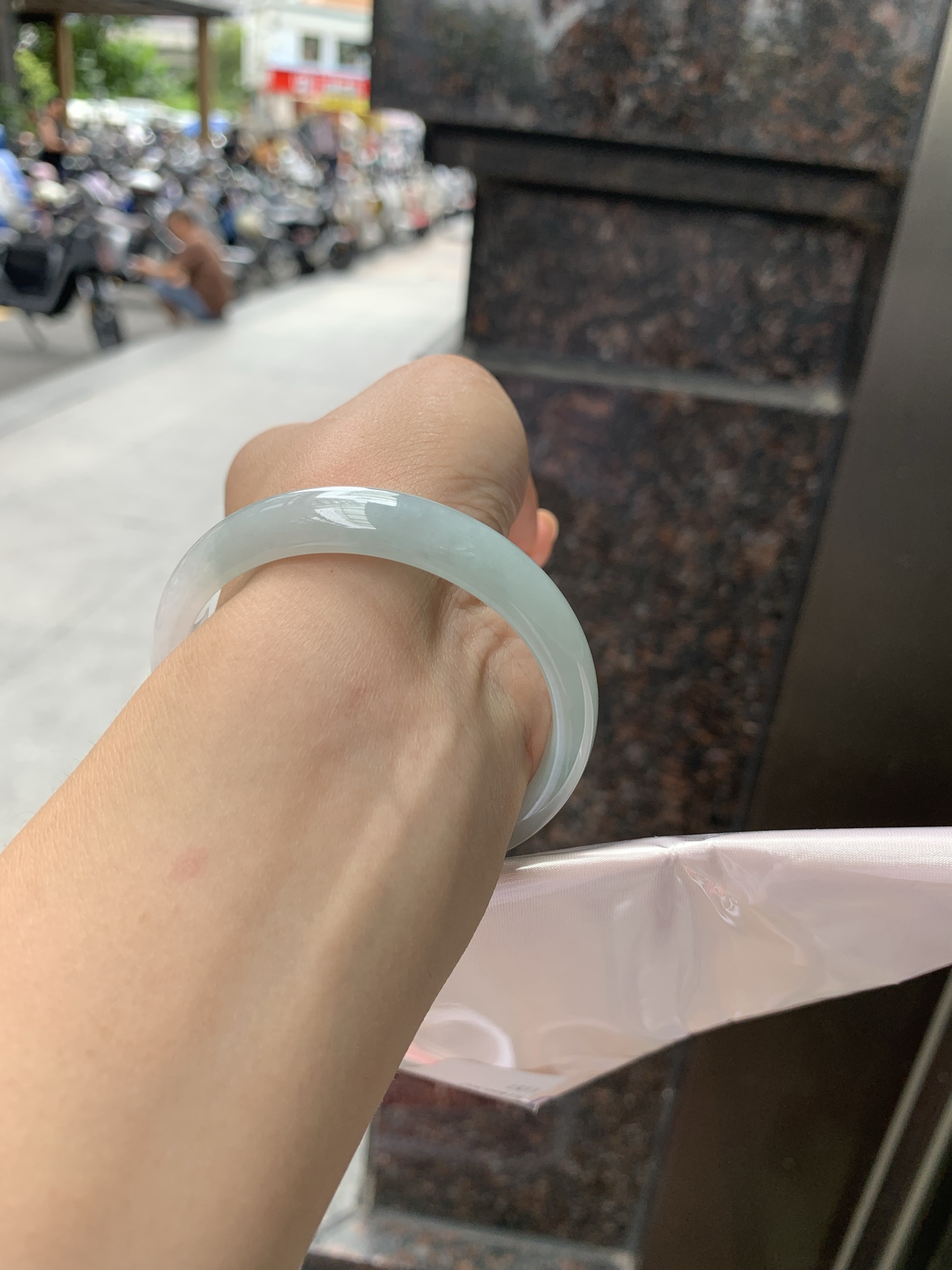 蓝底贵妃,0903-N1488,无裂