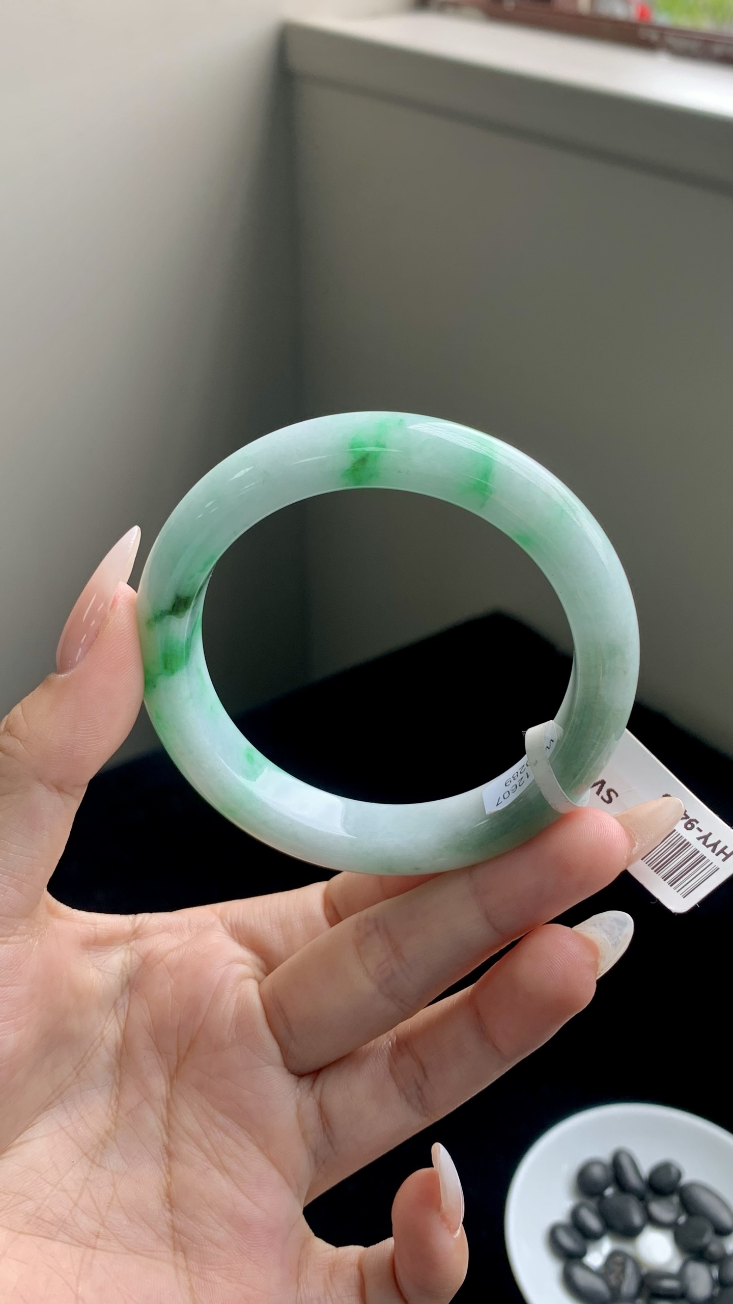 飘绿花正圈成品 HYY-9485 尺寸：55-12.5-9