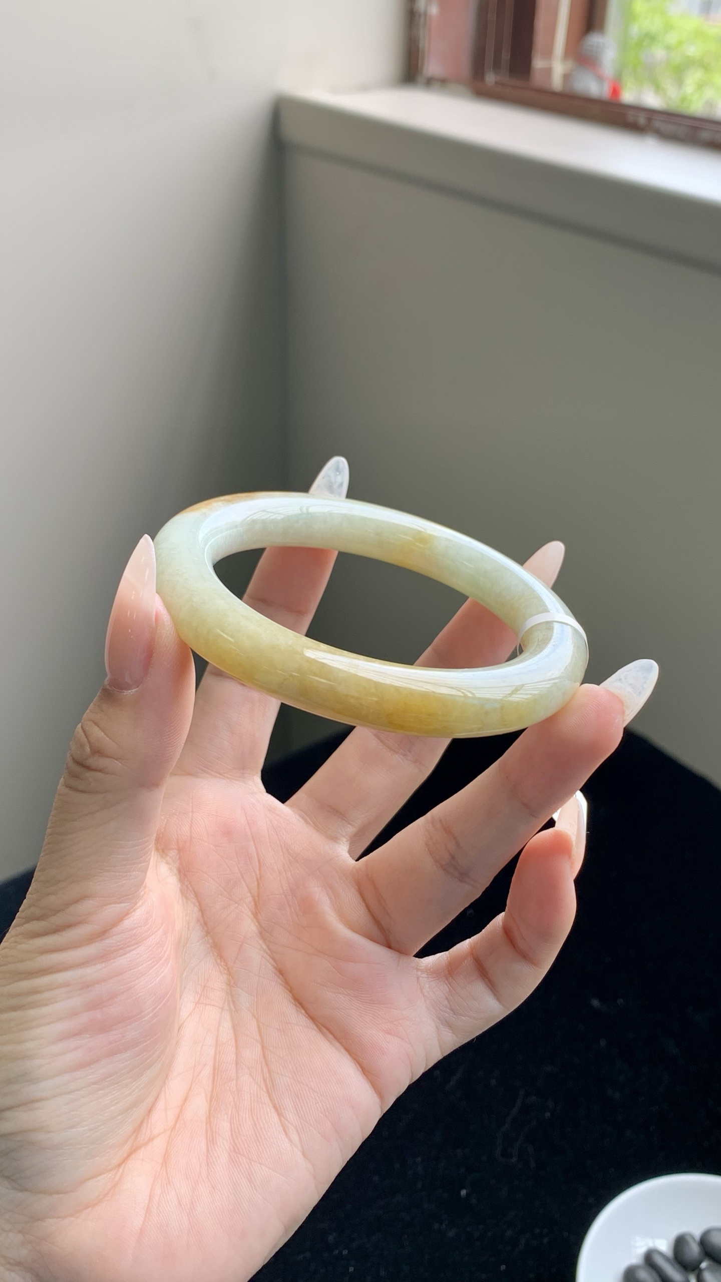 黄翡圆条成品 JP-12 尺寸：56-10-10.5