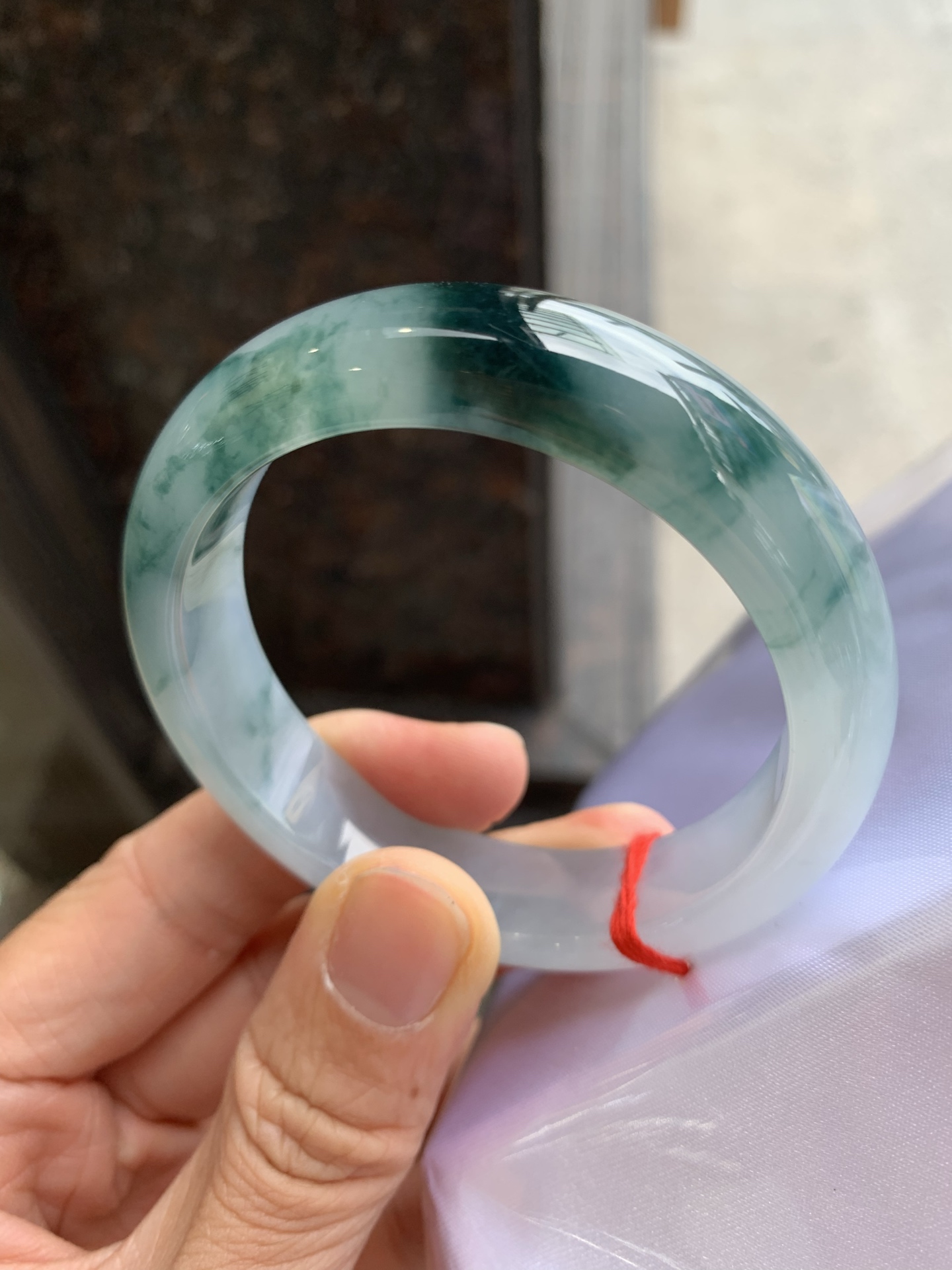 正圈冰飘花 微棉纹 细腻