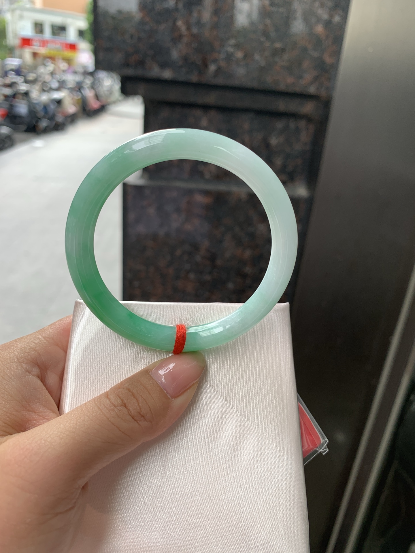阳绿圆条,0904-N1465,打灯细纹