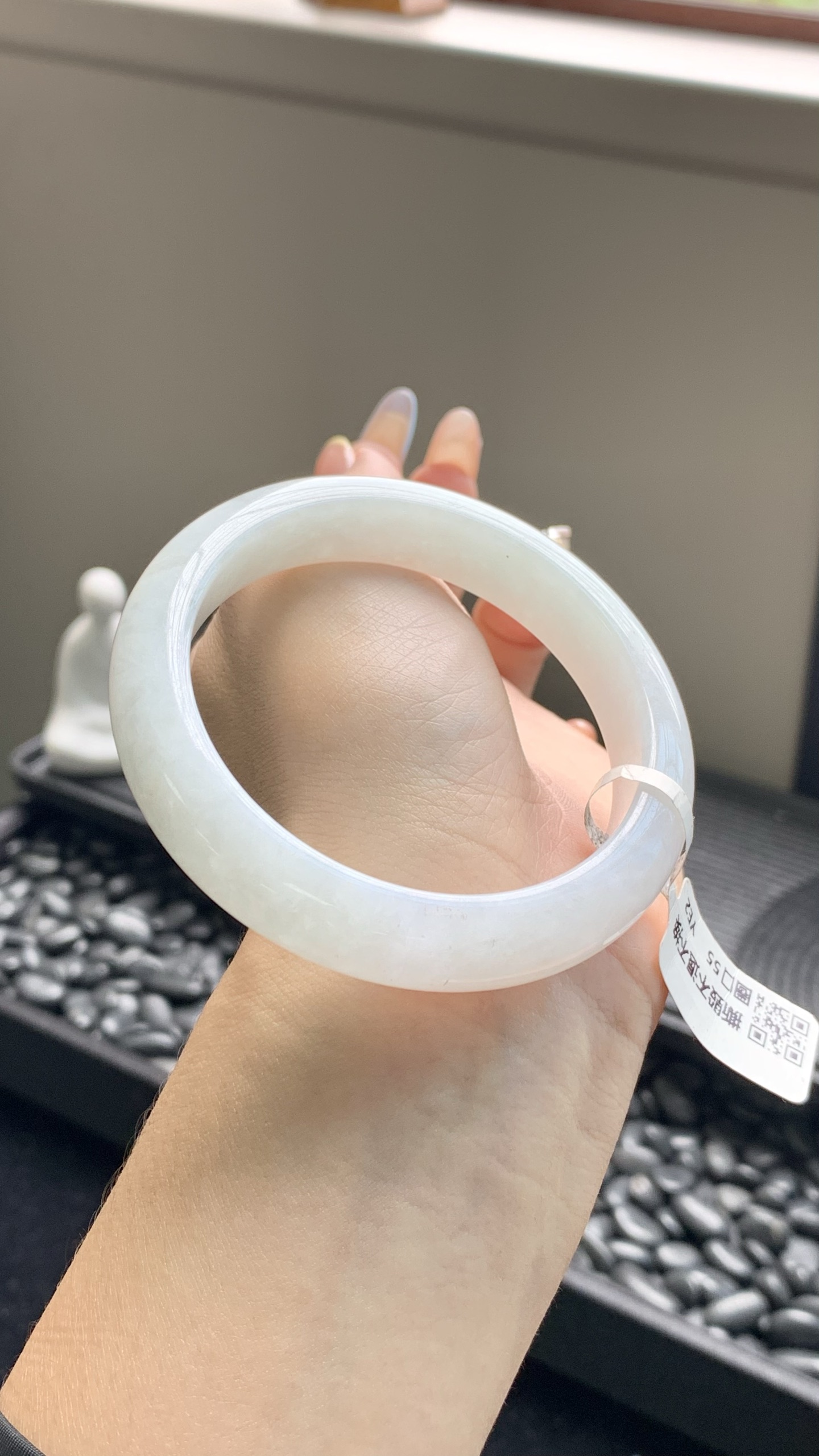 白月光正圈成品,HYY-6568,尺寸：55.5-12-8.5
